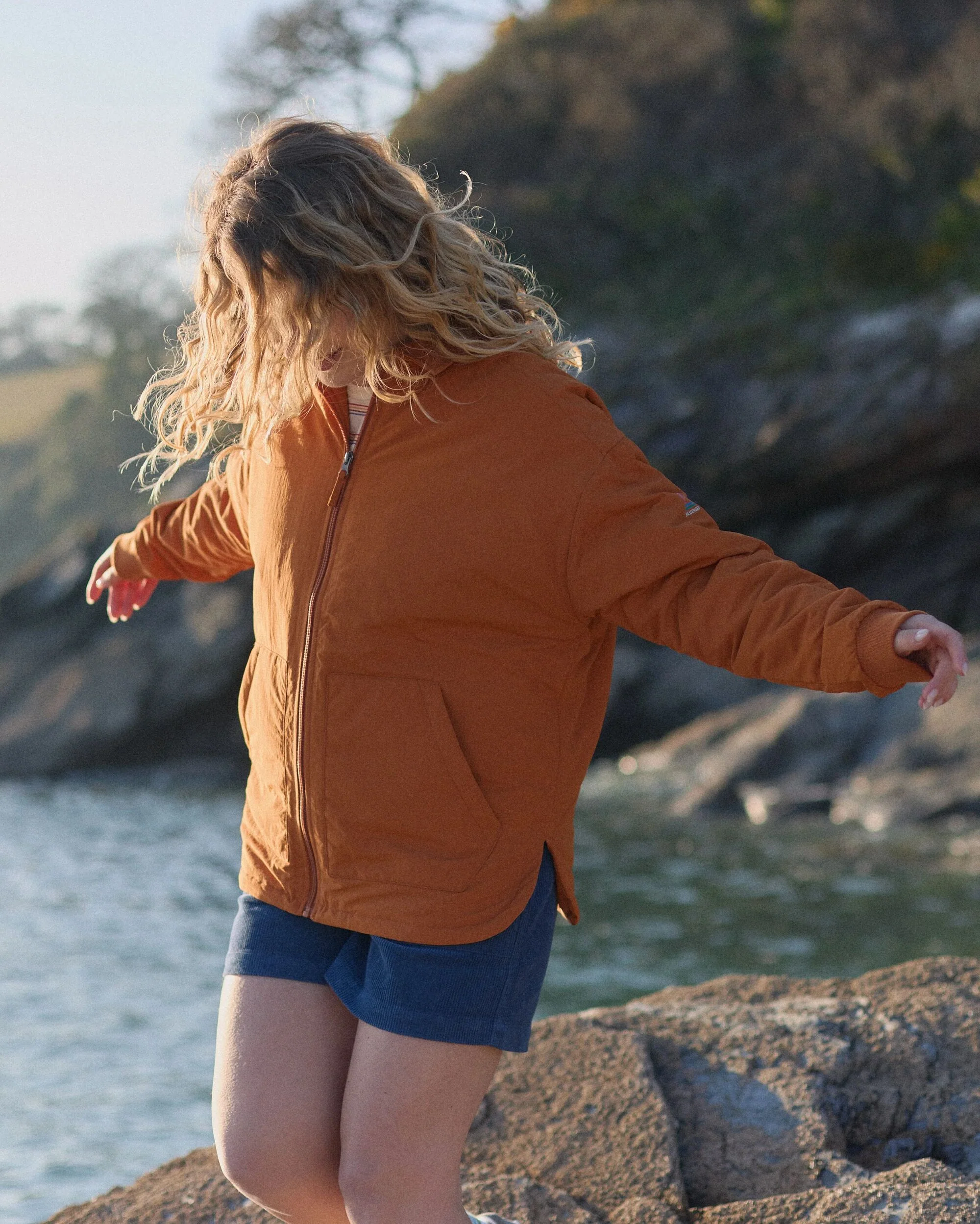 Tasi Insulated Jacket - Sunset Orange - Image 5
