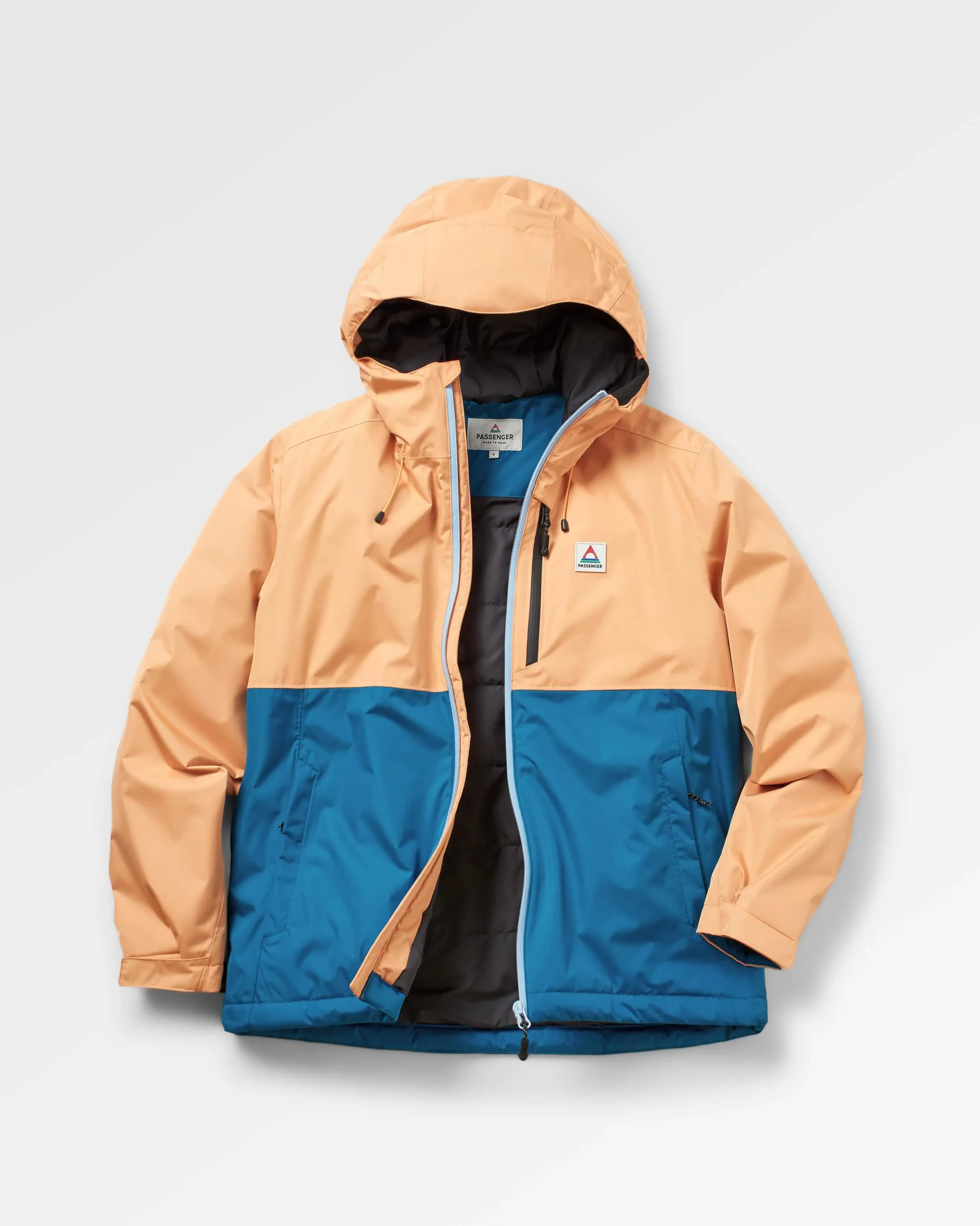 Terrain Insulated Water Resistant Jacket - Corsair Blue/ Apricot - Image 9