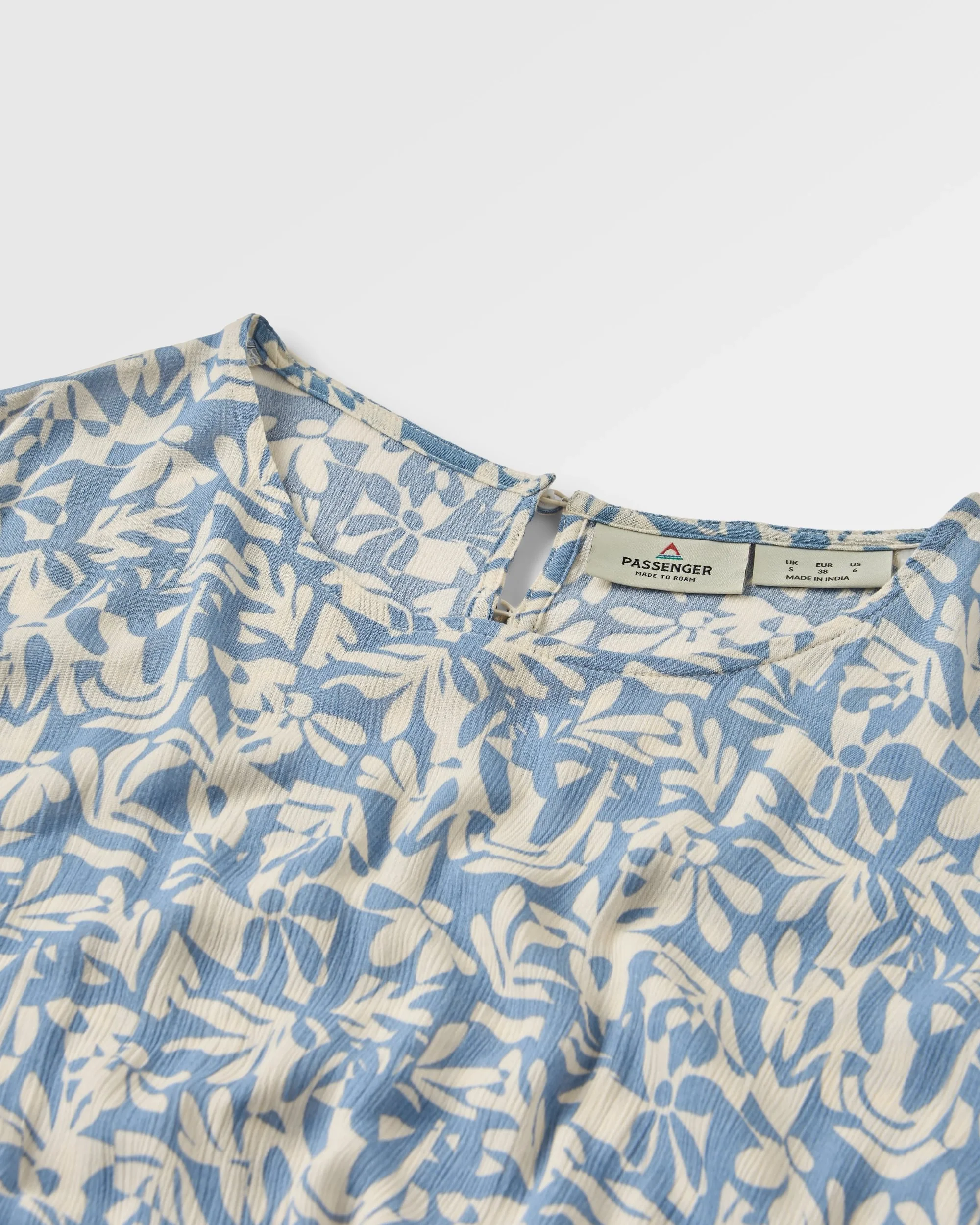 Thimbleberry Jumpsuit - Mountain Foliage Faded Denim - Image 5