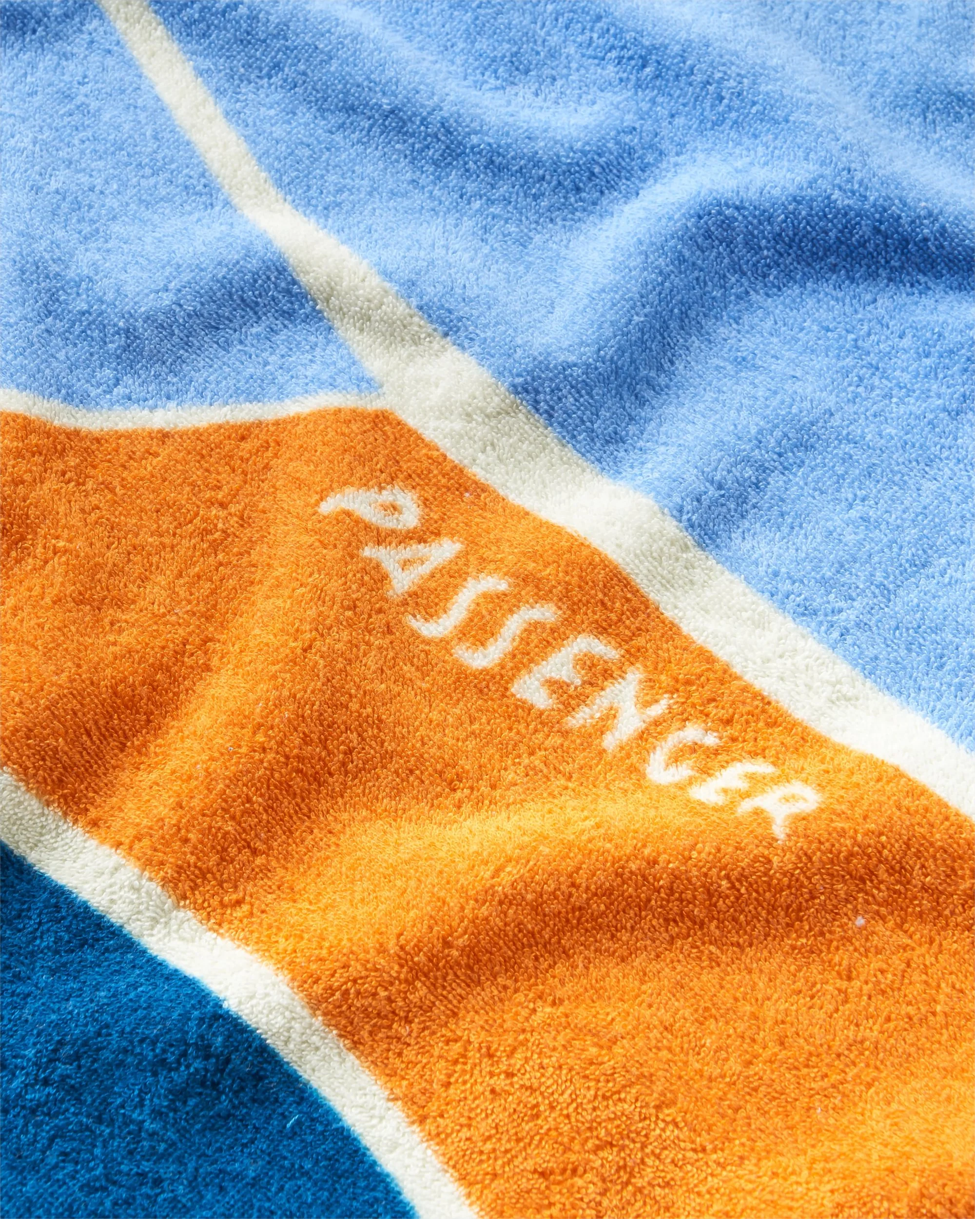 Tideline Organic Cotton Beach Towel - Cornflower - Image 6