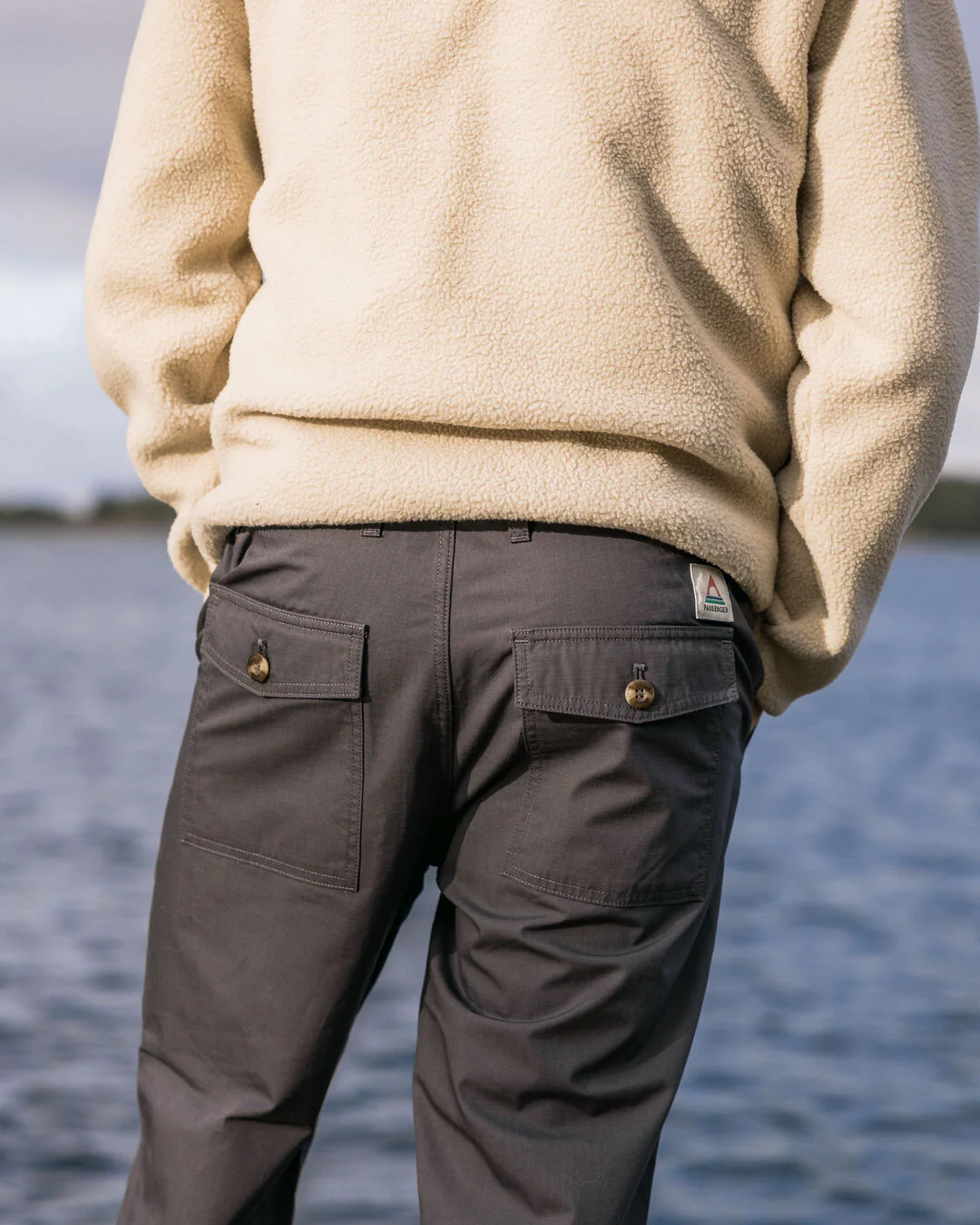 Timeless Crop Trouser - Charcoal - Image 4