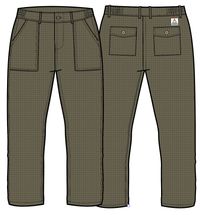 Timeless Crop Trouser - Khaki - Image 7