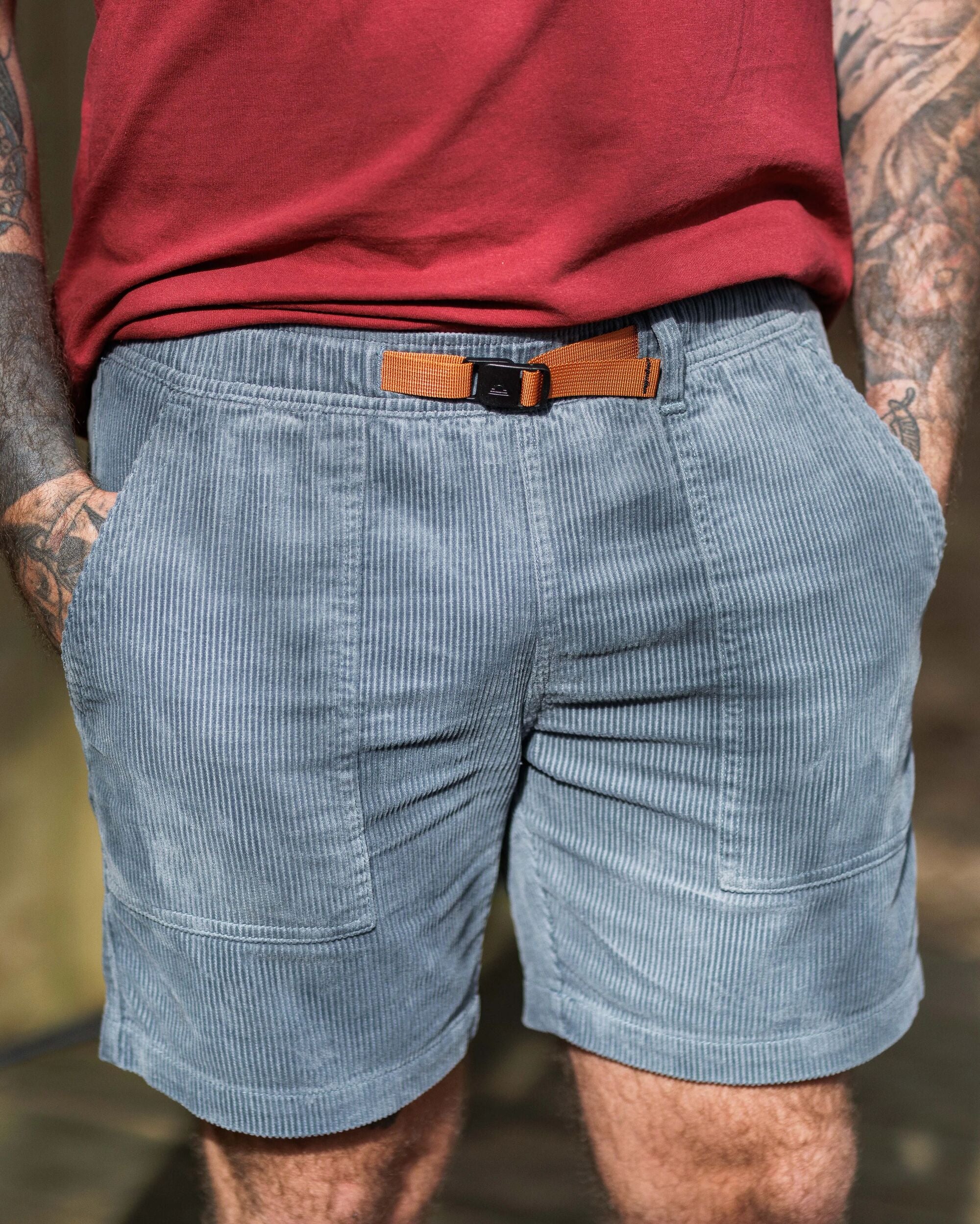 Topanga Cord Short - Storm Grey - Image 4