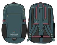 Track 30L Backpack - Mediterranean - Image 11