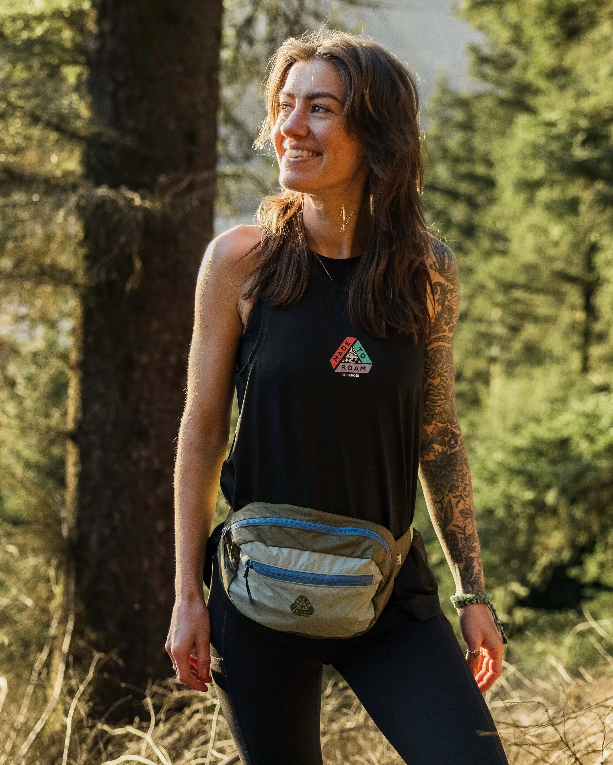 Trail Light Packable Hip Pack - Khaki - Image 6