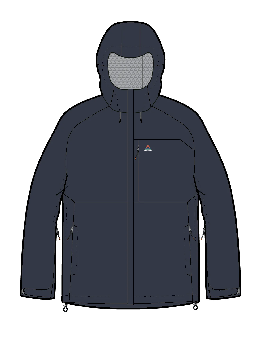 Trailscape Women's Waterproof Jacket - Charcoal - Image 17