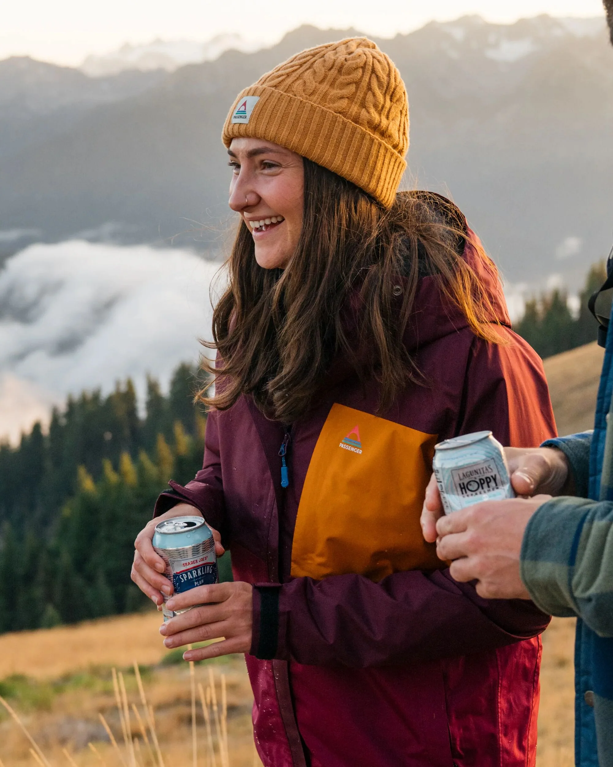 Trailscape Women's Waterproof Jacket - Fig/Wild Berry - Image 4