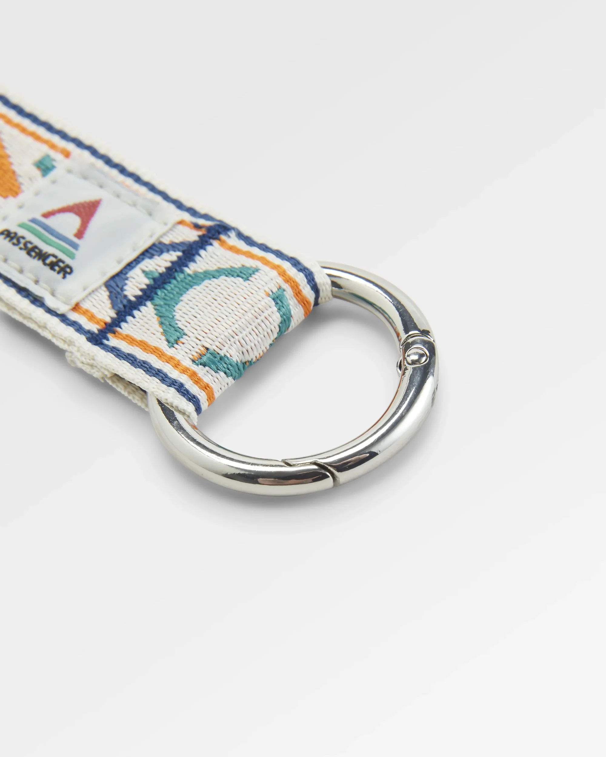 Travel Key Ring - Stepping Stone - Sunrise Orange/Birch - Image 4
