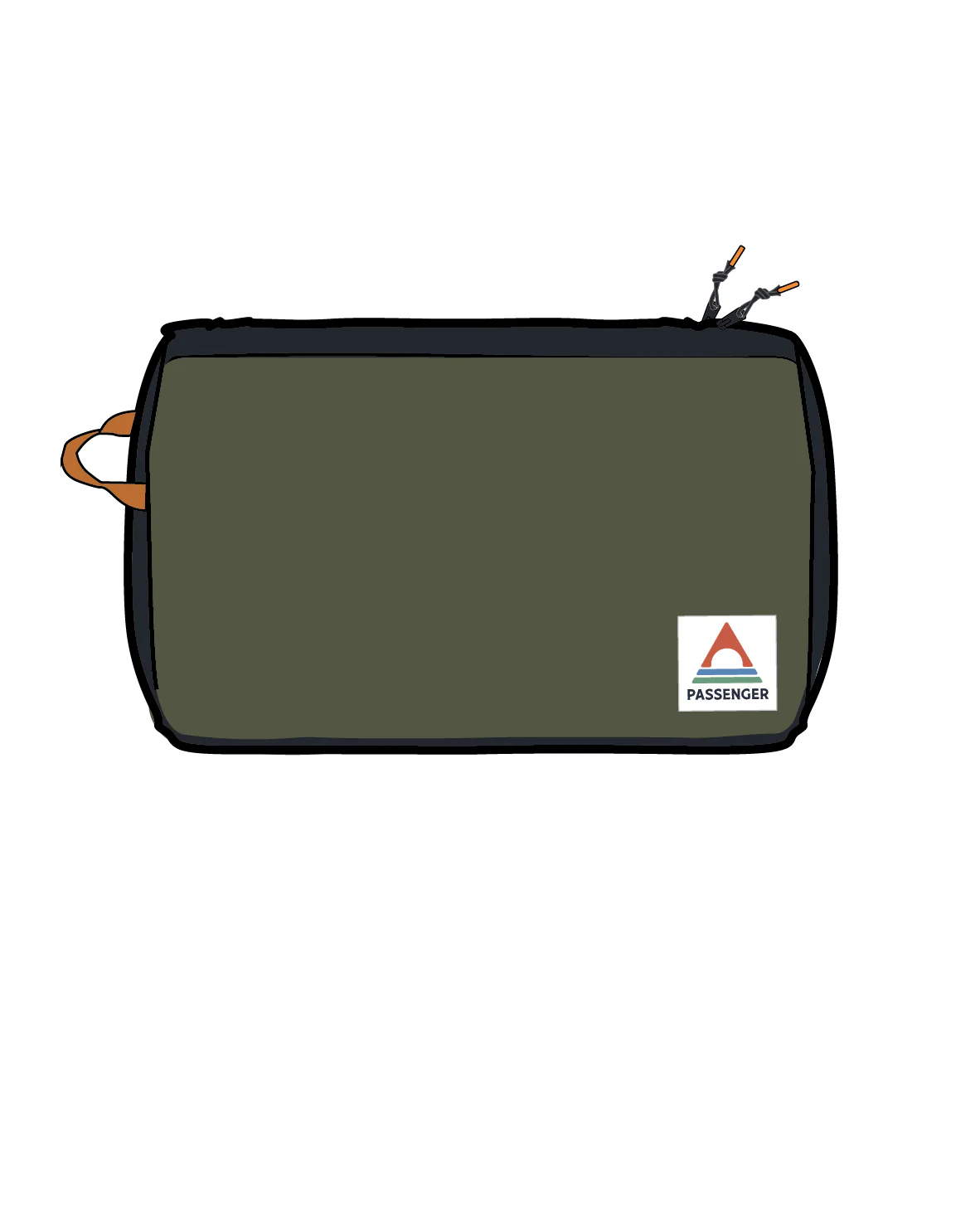 Travel Wash Kit - True Black/ Khaki - Image 11