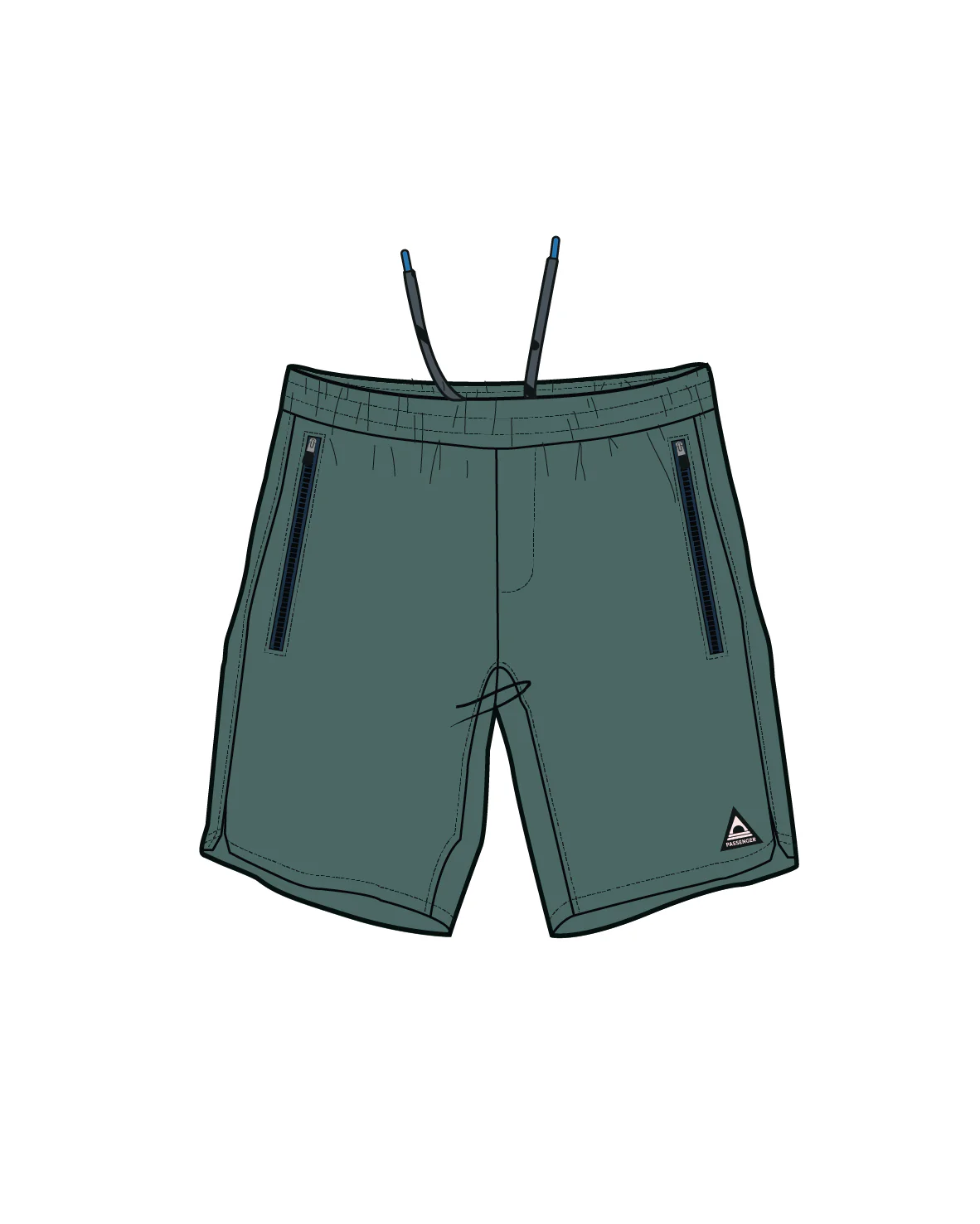 Traveller All Purpose Short - Deep Ocean - Image 10