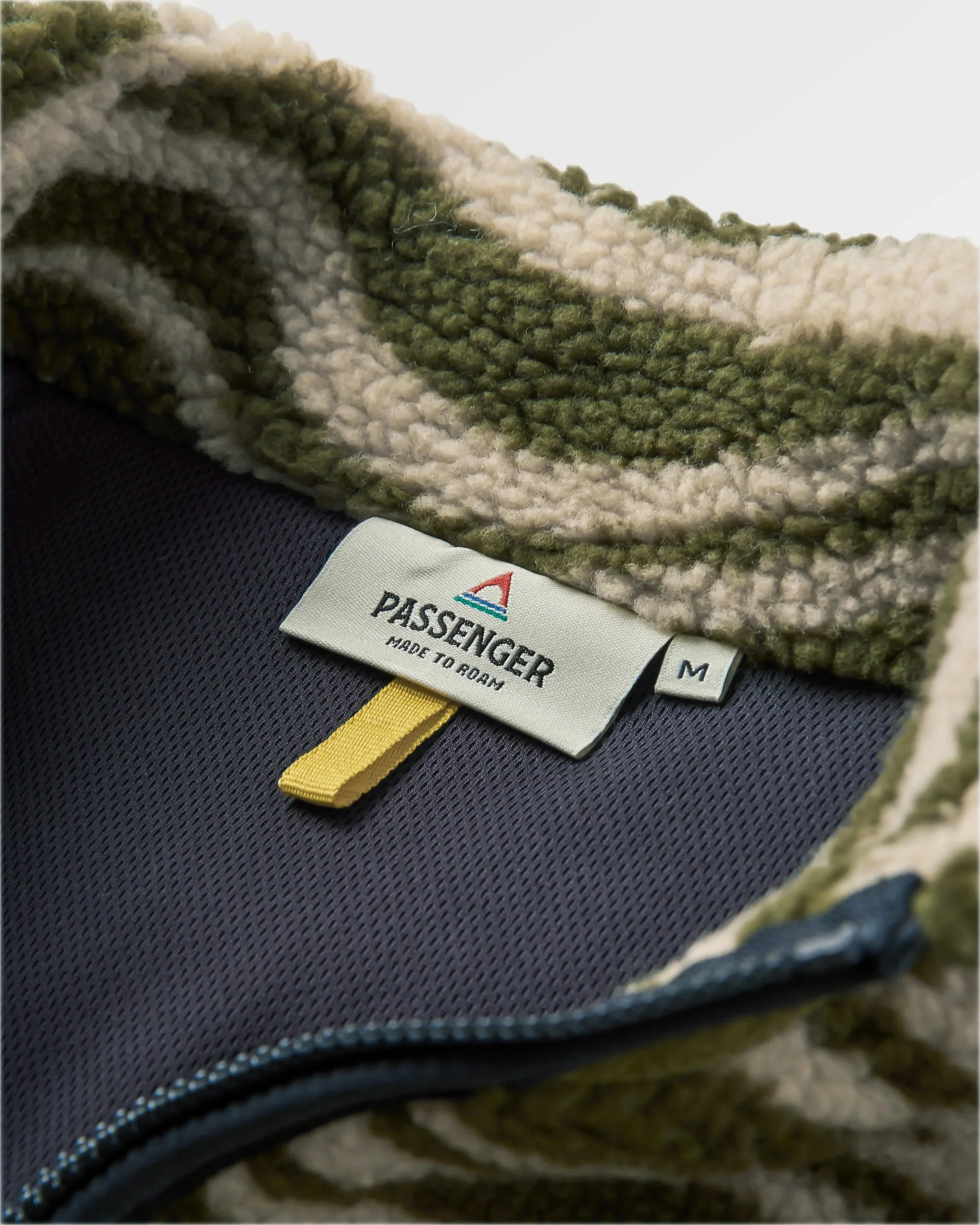 Trekker Deep-Pile Sherpa Fleece - Strata Khaki - Image 9
