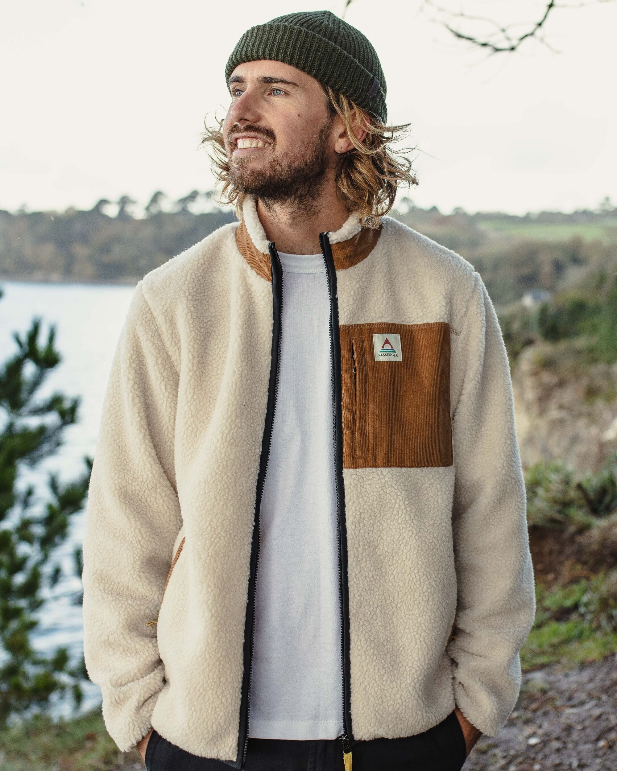 Trekker Deep-Pile Sherpa Fleece - Warm Ivory - Image 3
