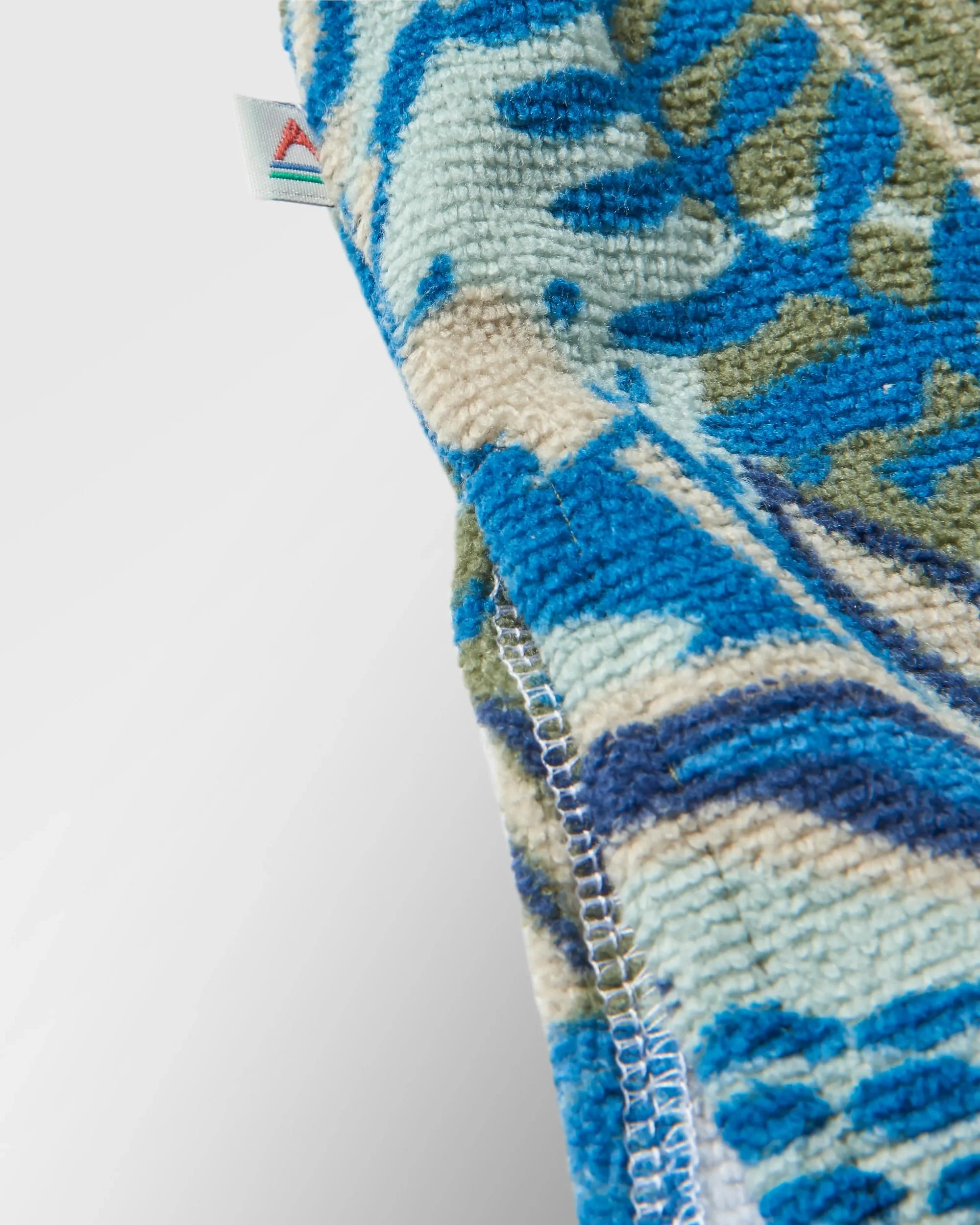 Tulum Towel Poncho - Charcoal/Abstract Seaweed - Image 8