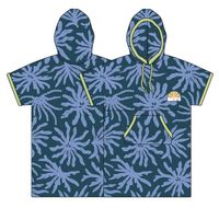 Tulum Towel Poncho - Seaweed Blue Steel - Image 5
