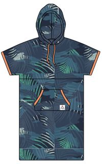 Tulum Towel Poncho - Palm Camo Moonlight - Image 8