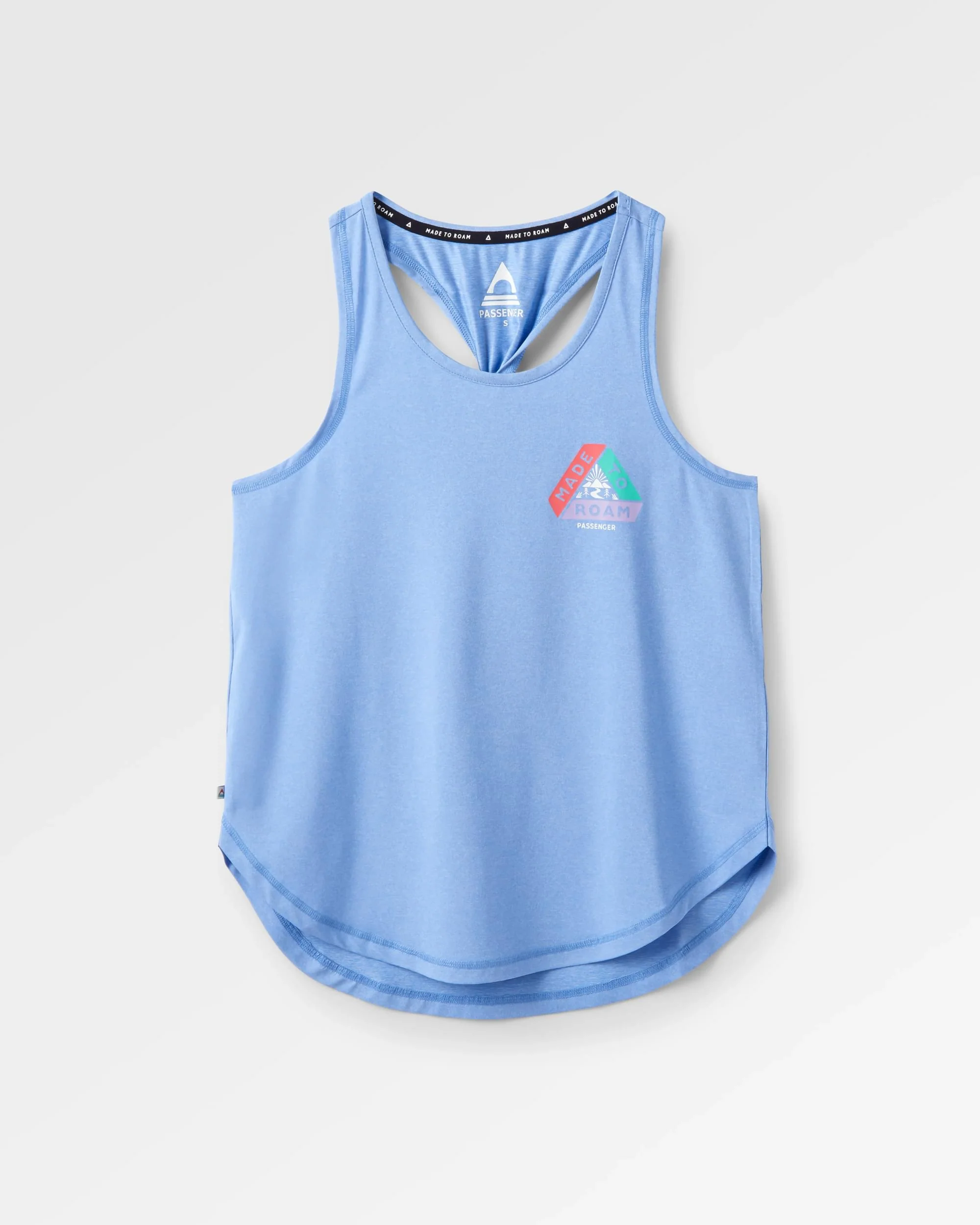 Twist Marl Active Vest - Cornflower Marl - Image 2