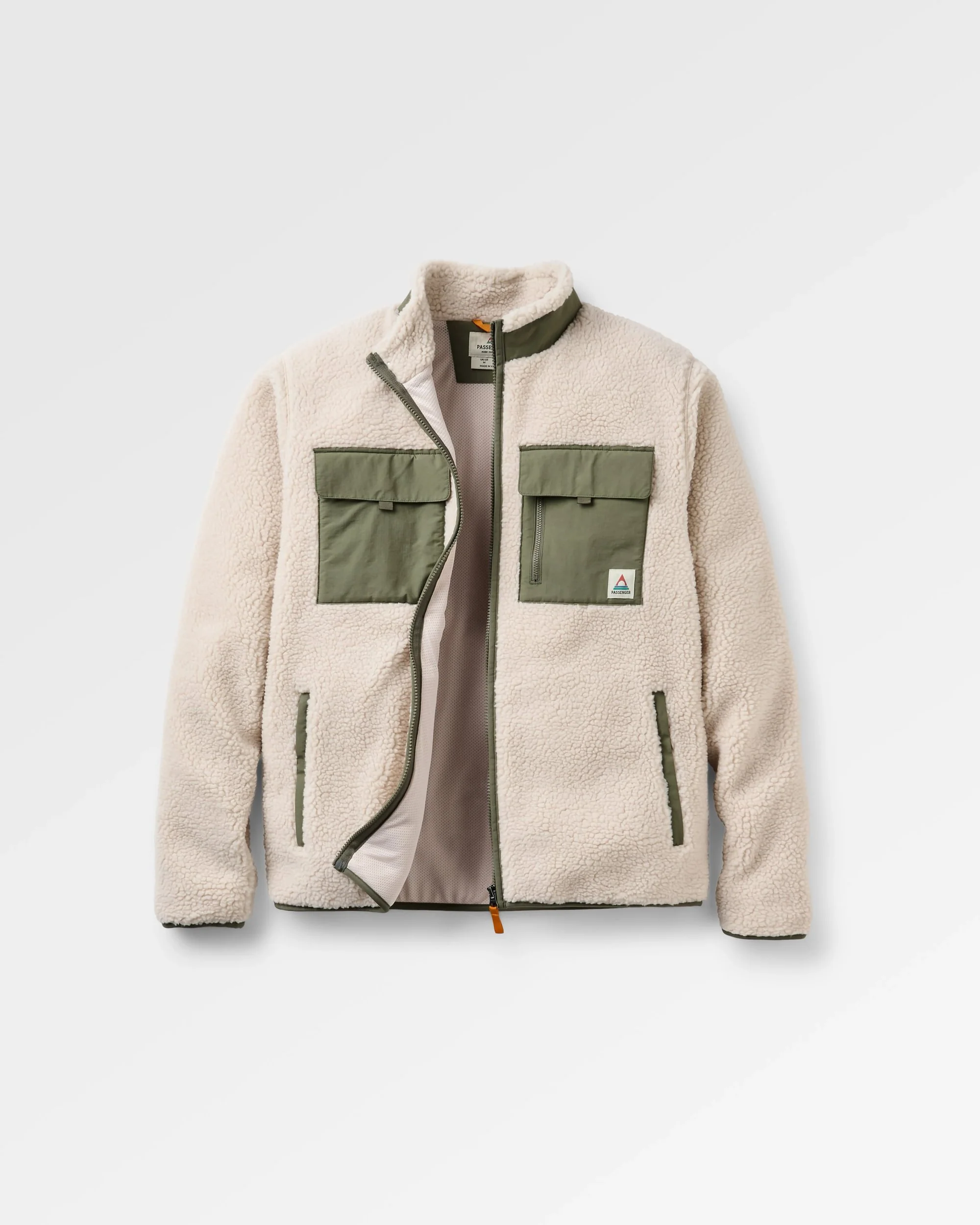 Valiant Deep Pile Fleece - Off White - Image 2