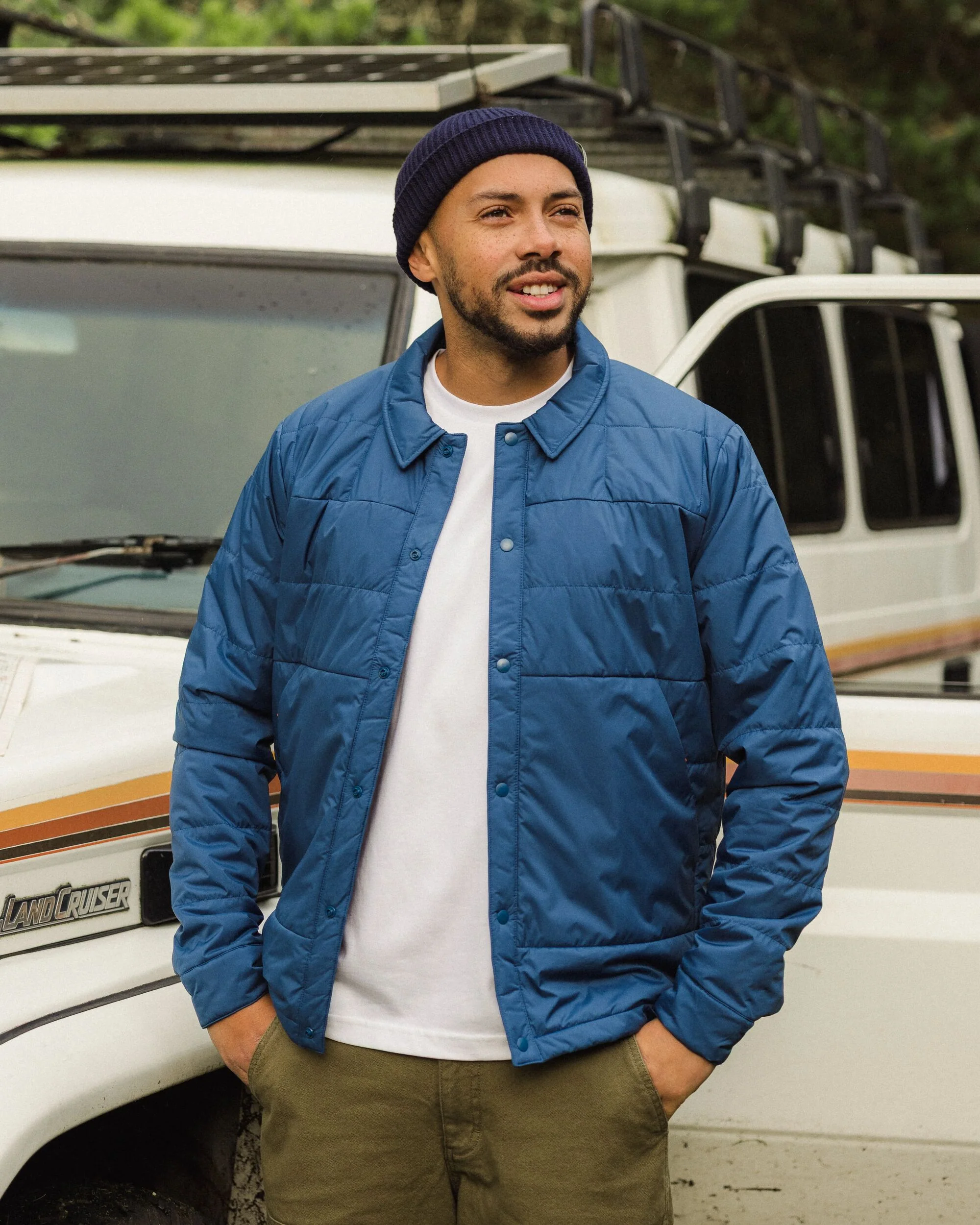 Vanlifer Insulated Overshirt - Dark Denim - Image 5