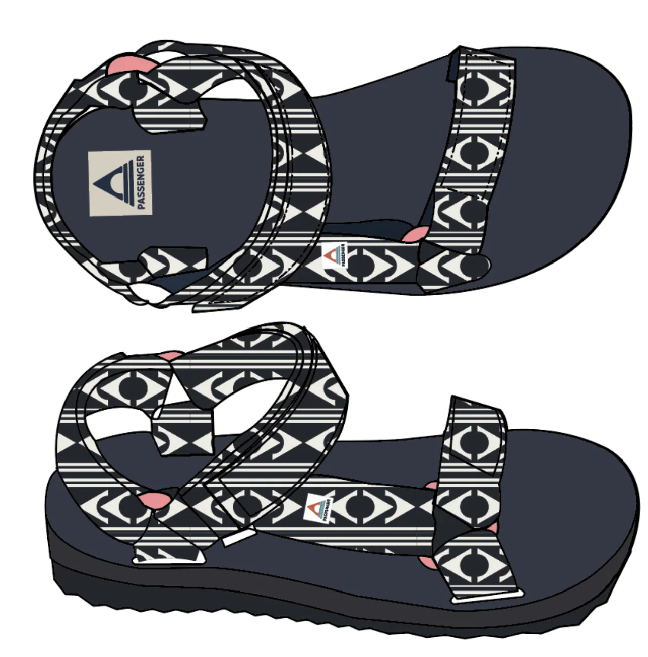 Venice Sandal - Trail Monochrome - Image 12