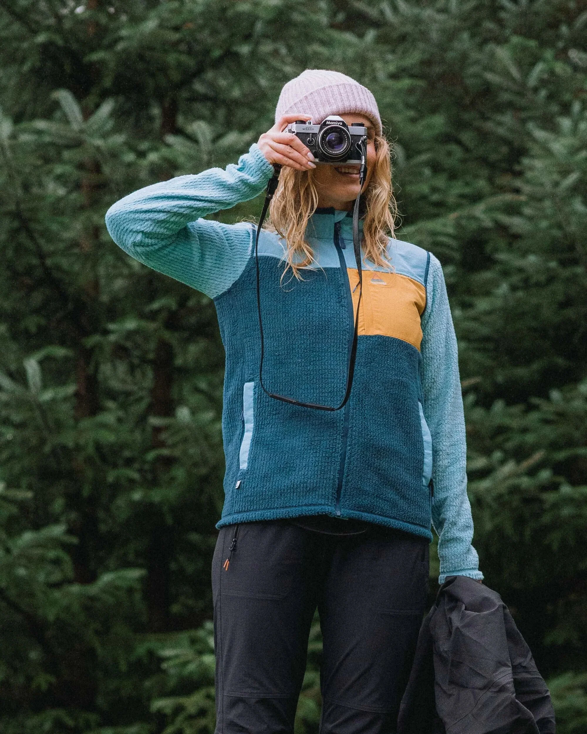 Venturescape Women's Fleece - Retro Blue/Tidal Blue - Image 4