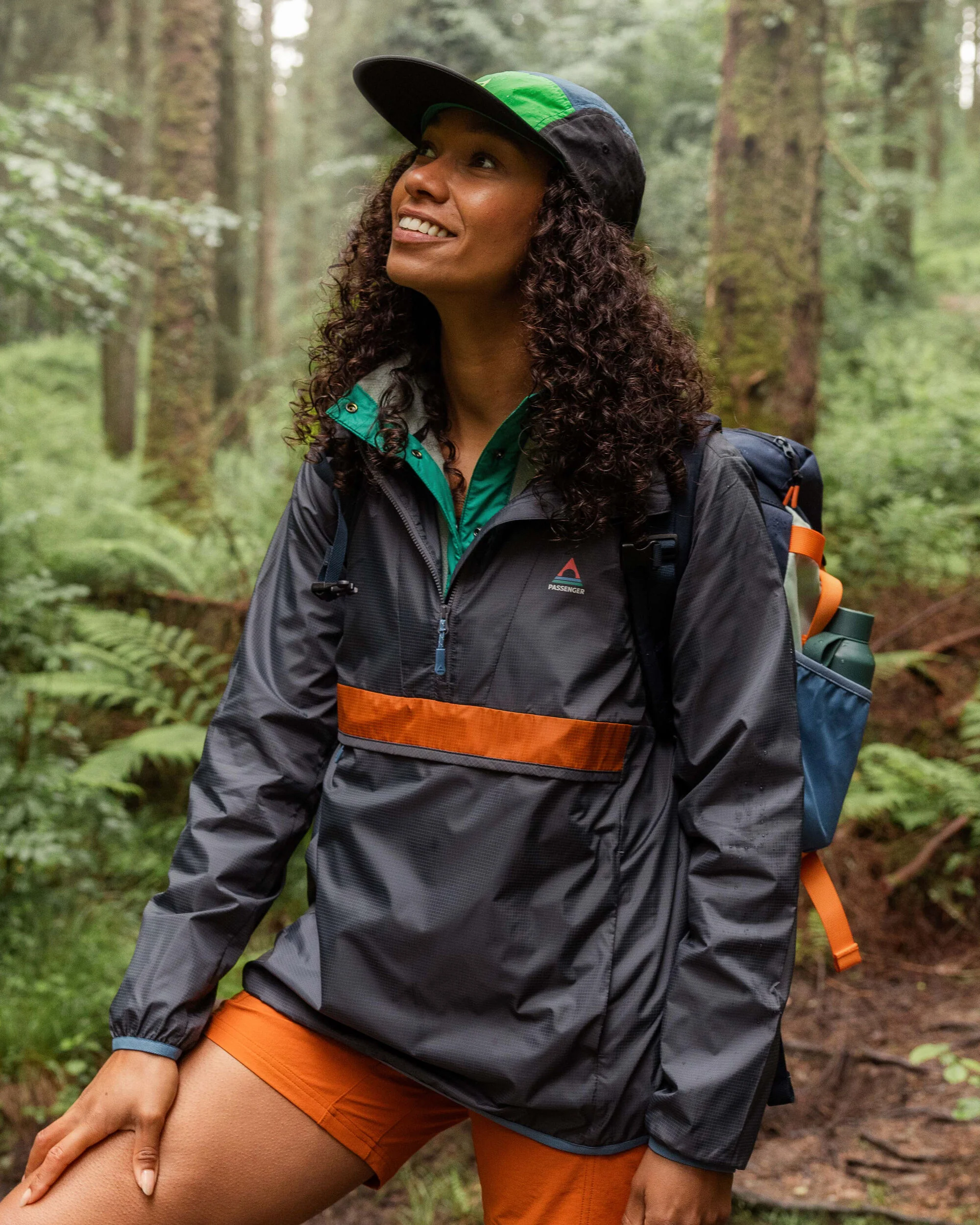 Viento Windshell Anorak - Charcoal - Image 3