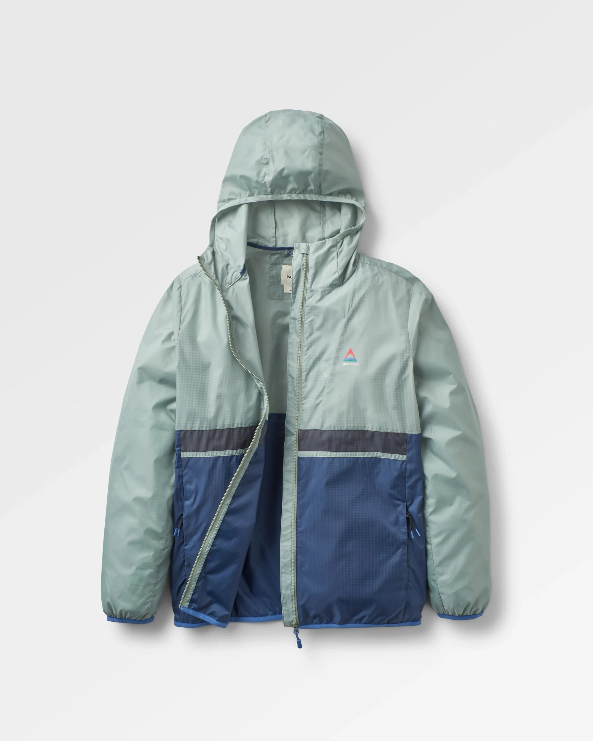 Viento Windshell Jacket - Pistachio/Dark Denim - Image 2