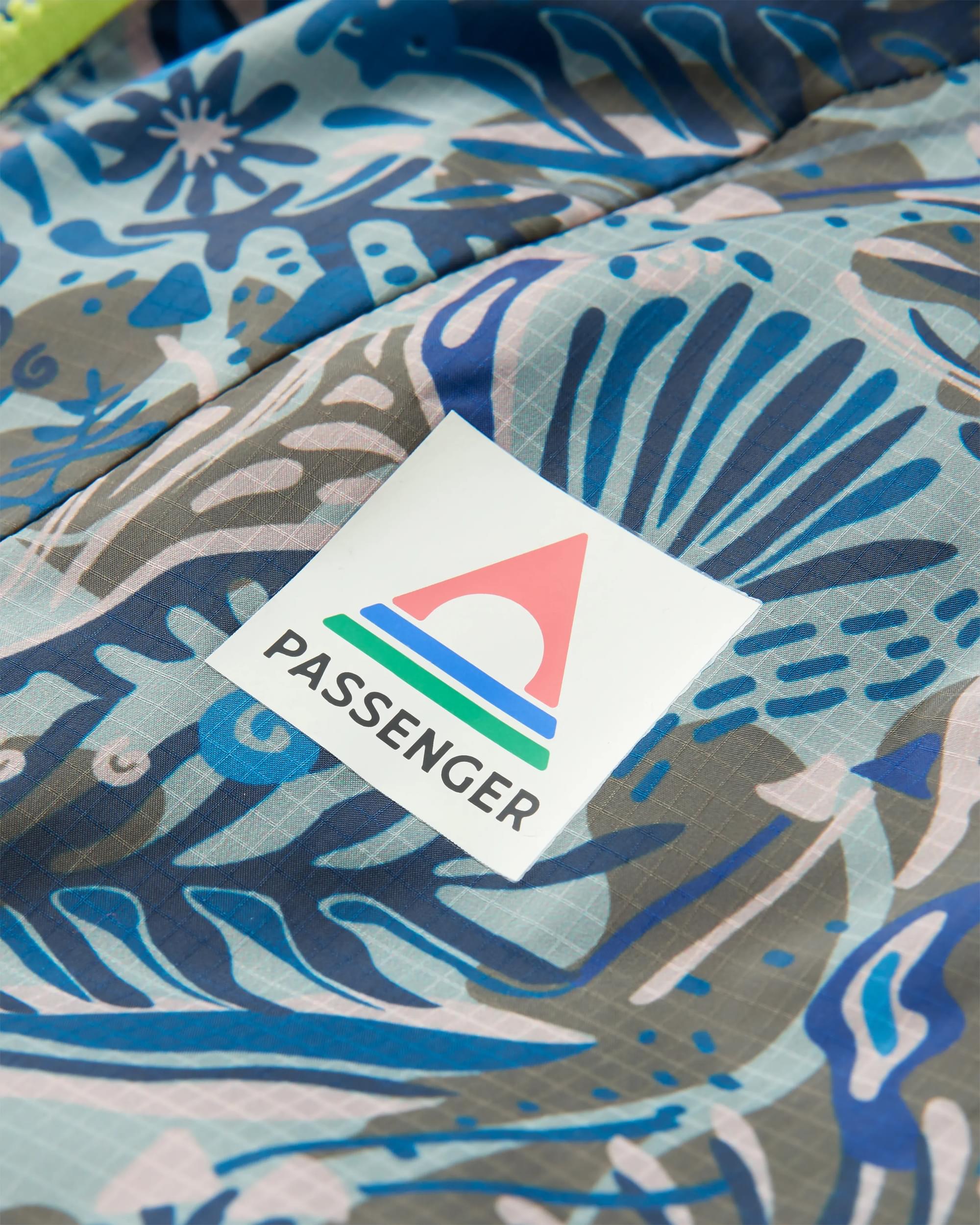 Viento Windshell Anorak - Abstract Seaweed Pistachio - Image 9