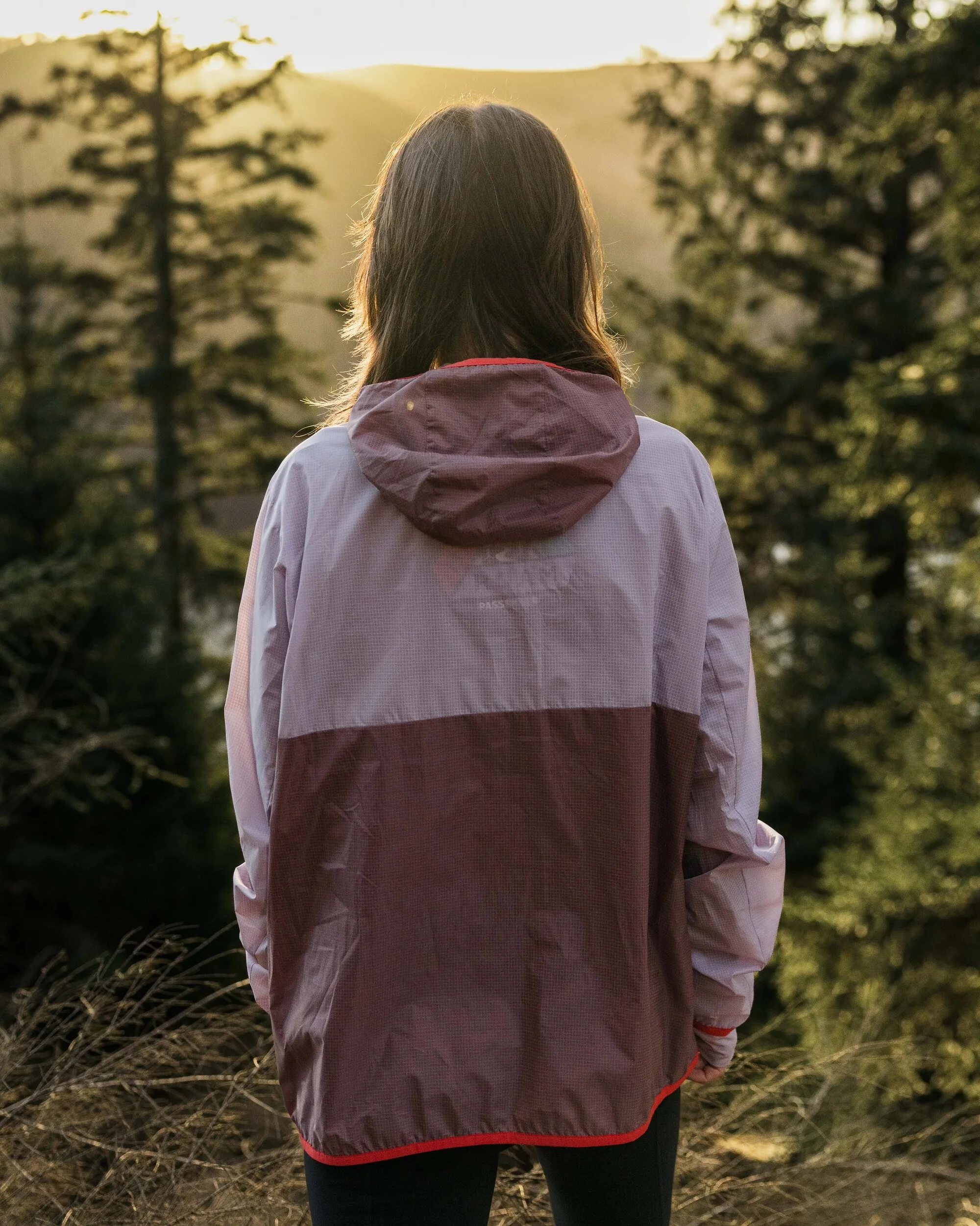 Viento Windshell Anorak - Lilac Mist/Grape - Image 4