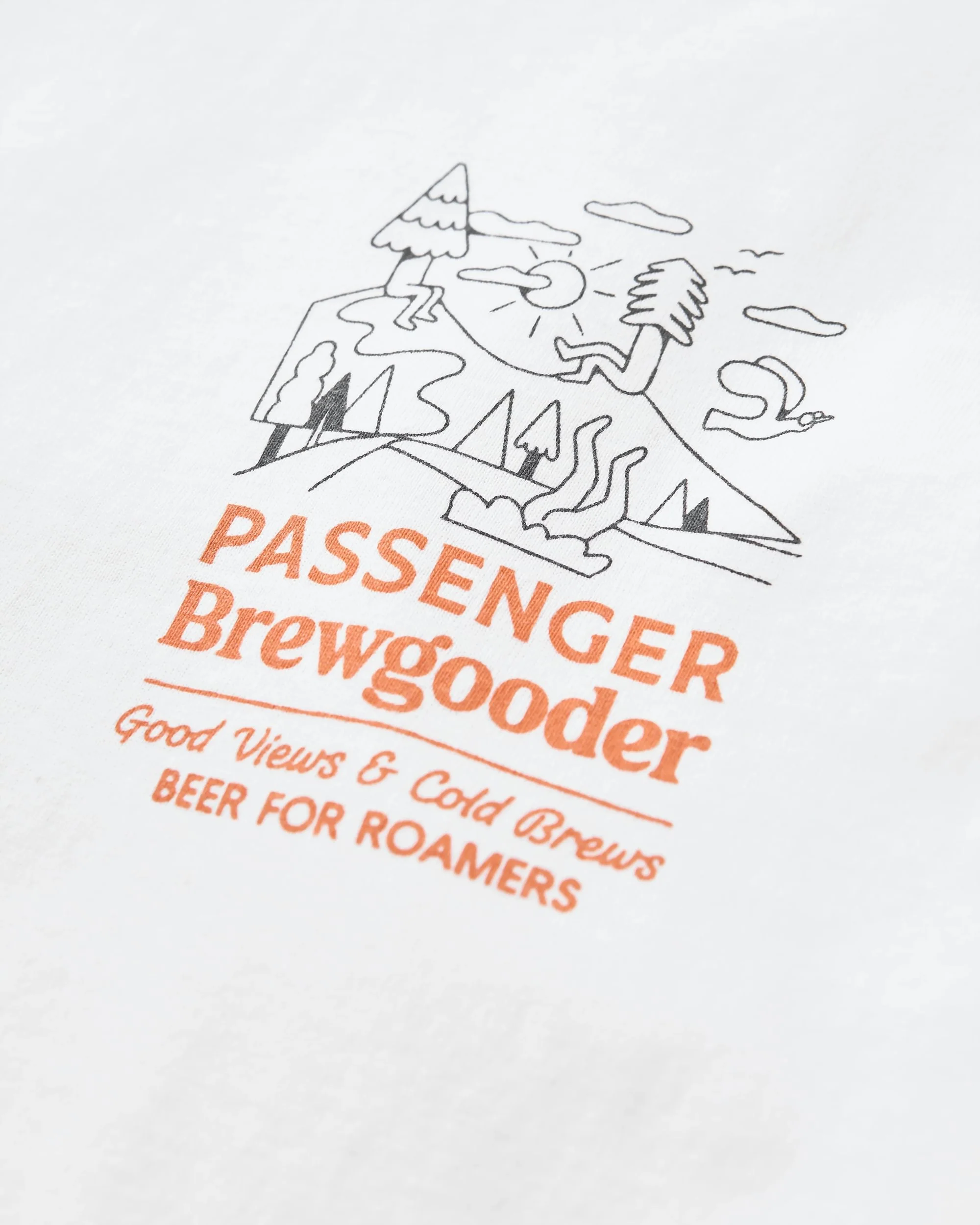Brews & Views T-Shirt Passenger X Brewgooder - White - Image 12