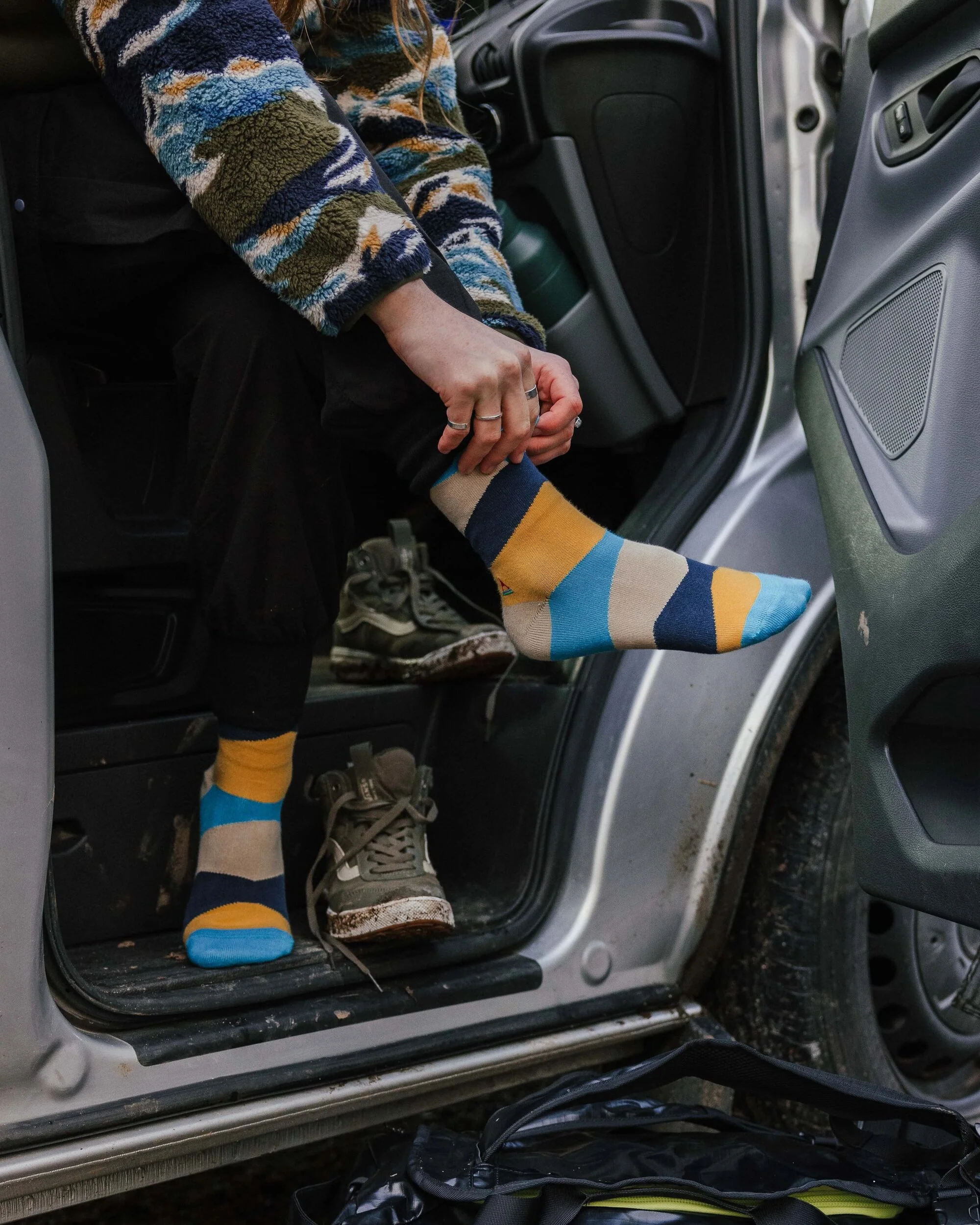 Vista Organic Socks - Bluejay - Image 2