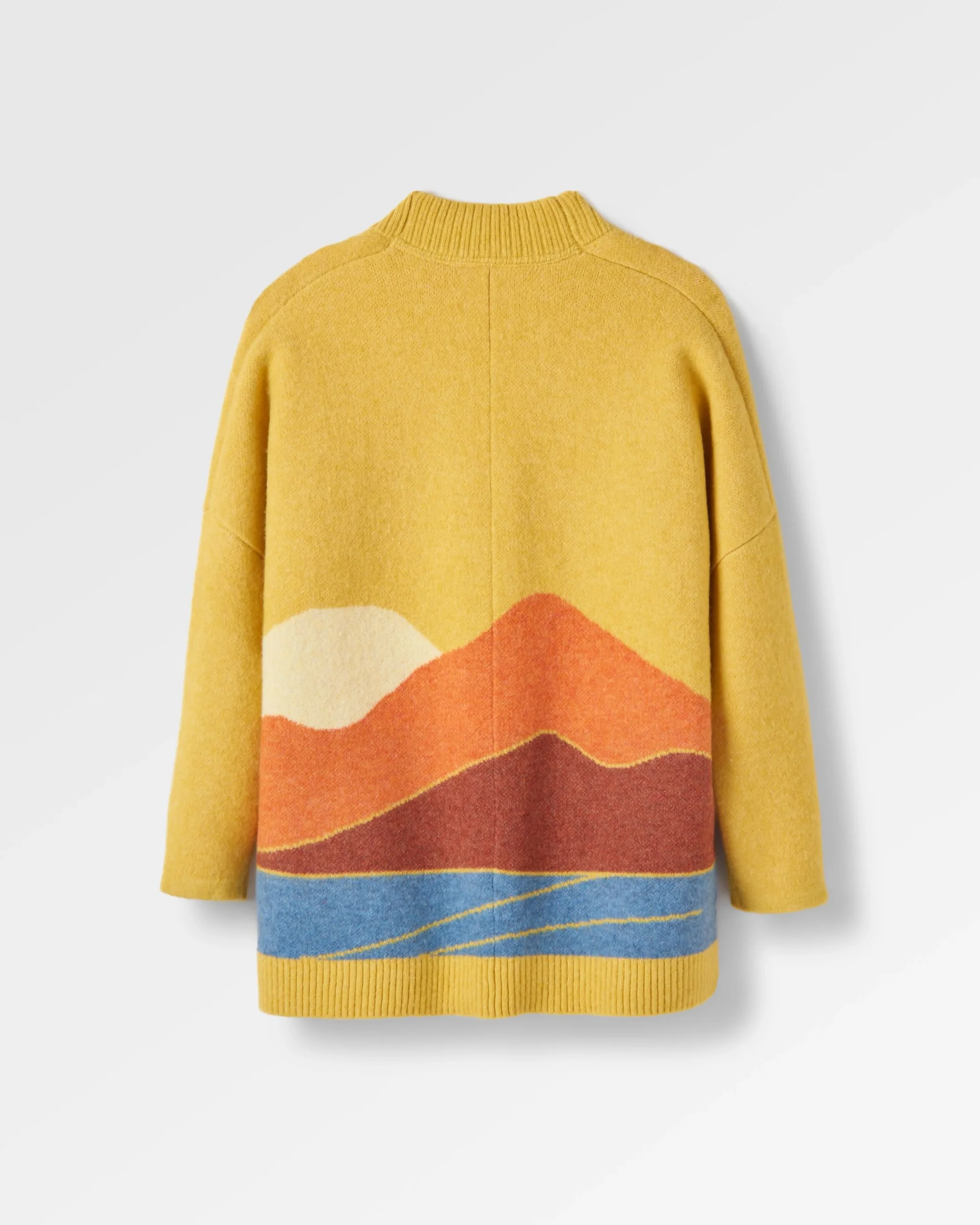 Vista Knitted Cardigan - Amber Gold - Image 9