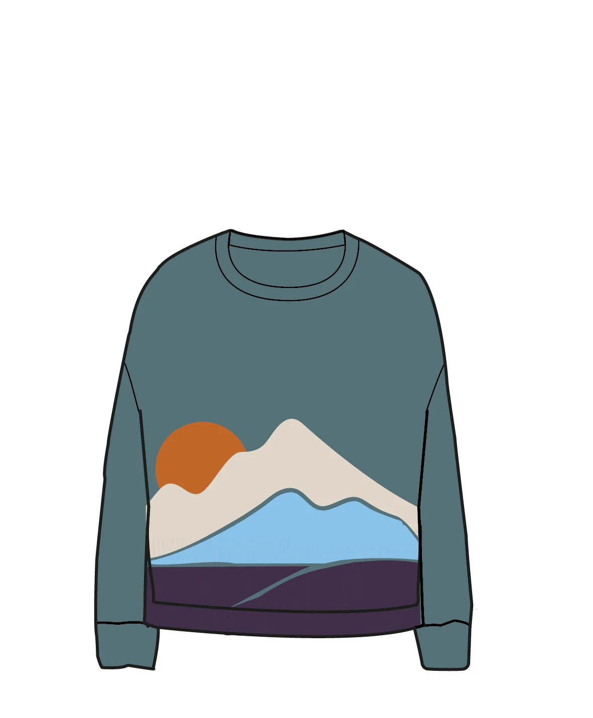 Vista Knitted Jumper - Arctic - Image 7