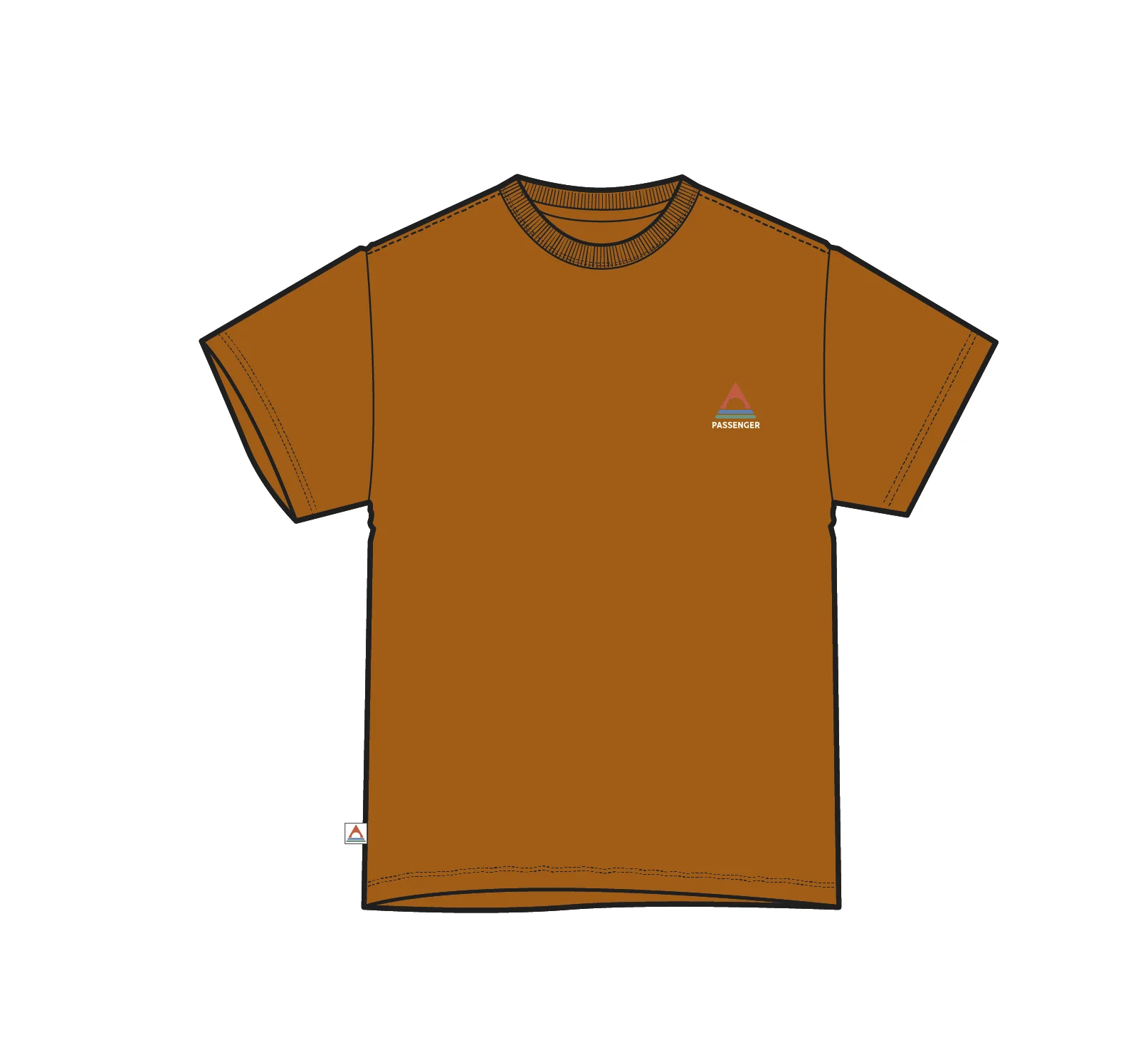 Vita Relaxed Fit T-Shirt - Retro Orange - Image 7