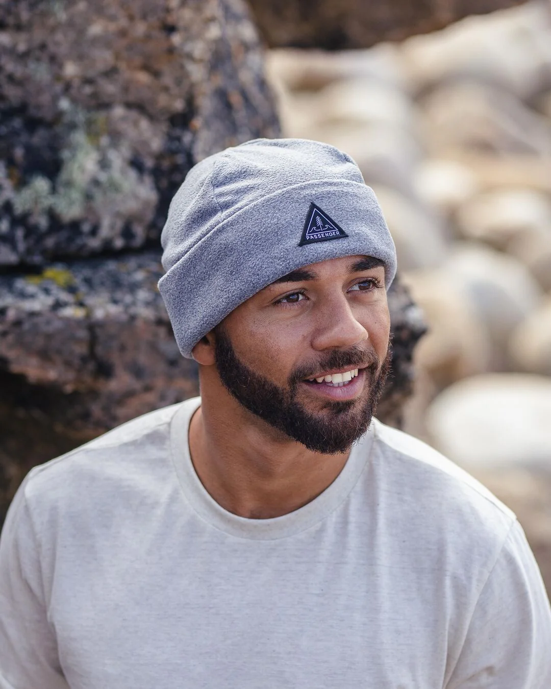 Wanderer Polar Beanie - Grey Marl - Image 6
