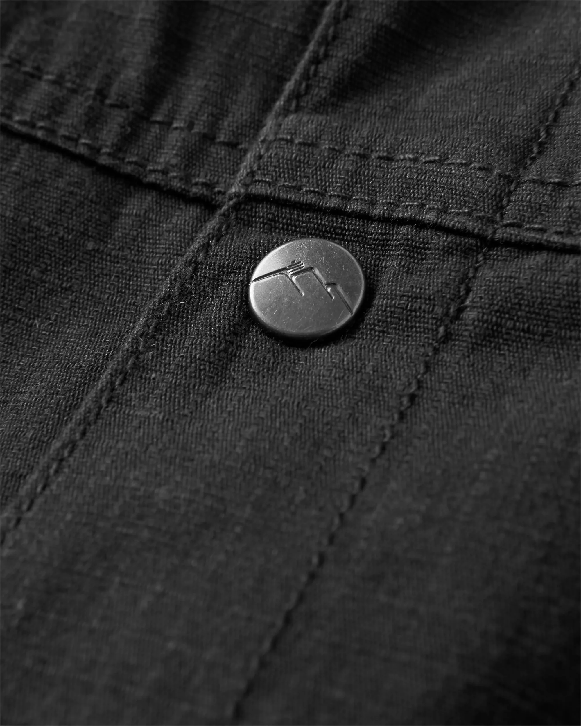 Way Flannel Lined Shirt - Black - Image 3