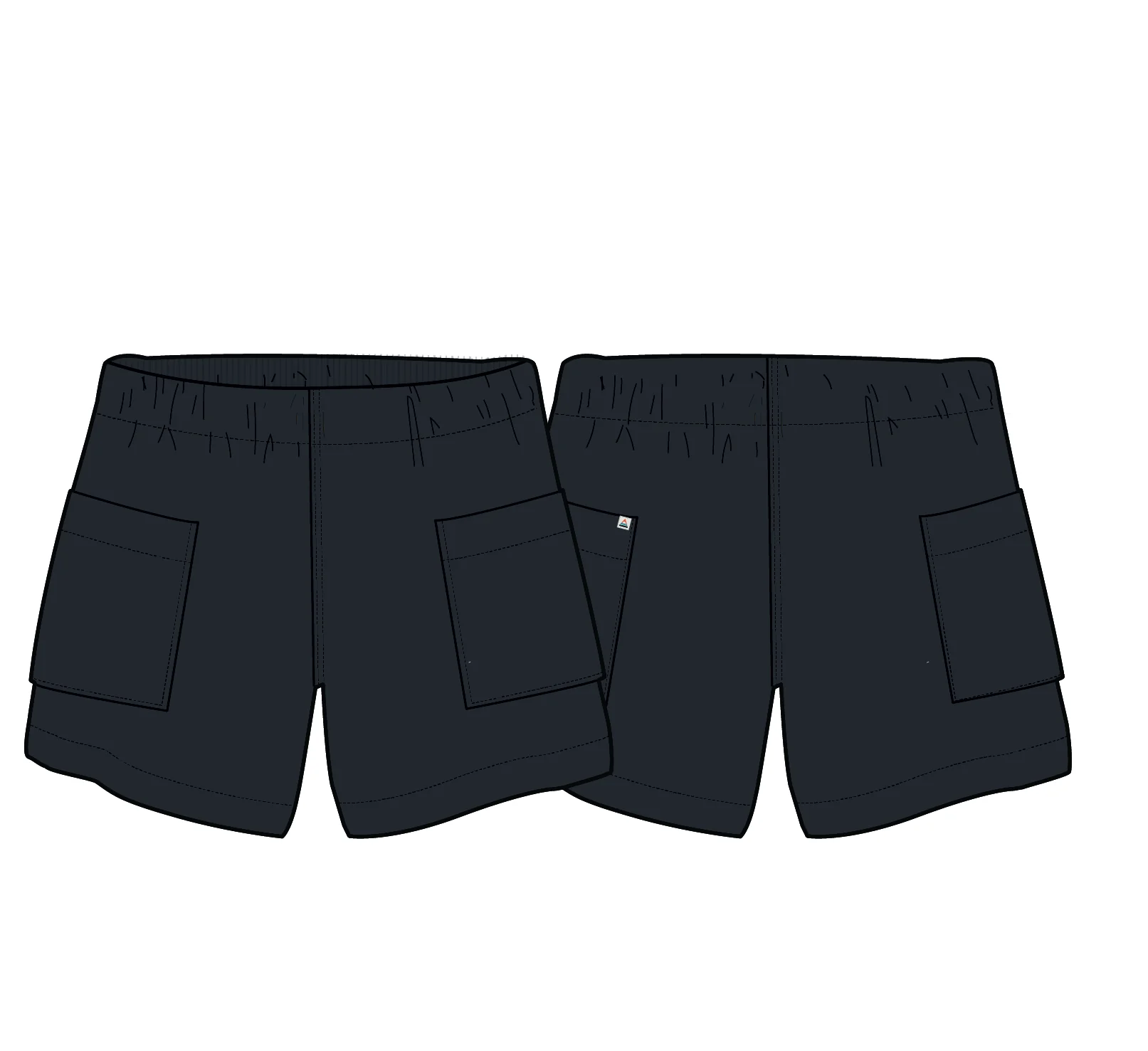 Whirl Short - Black - Image 11