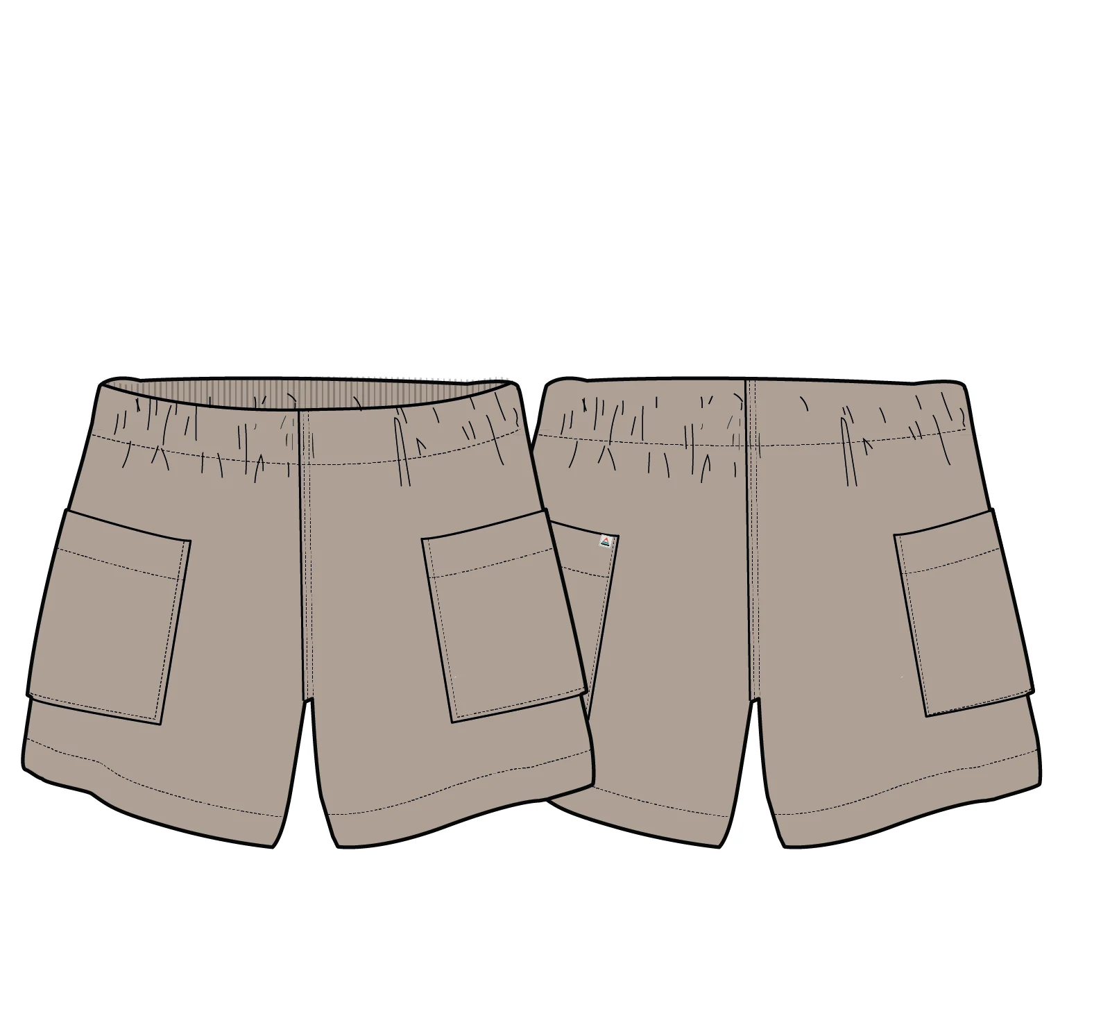 Whirl Short - Simply Taupe - Image 10