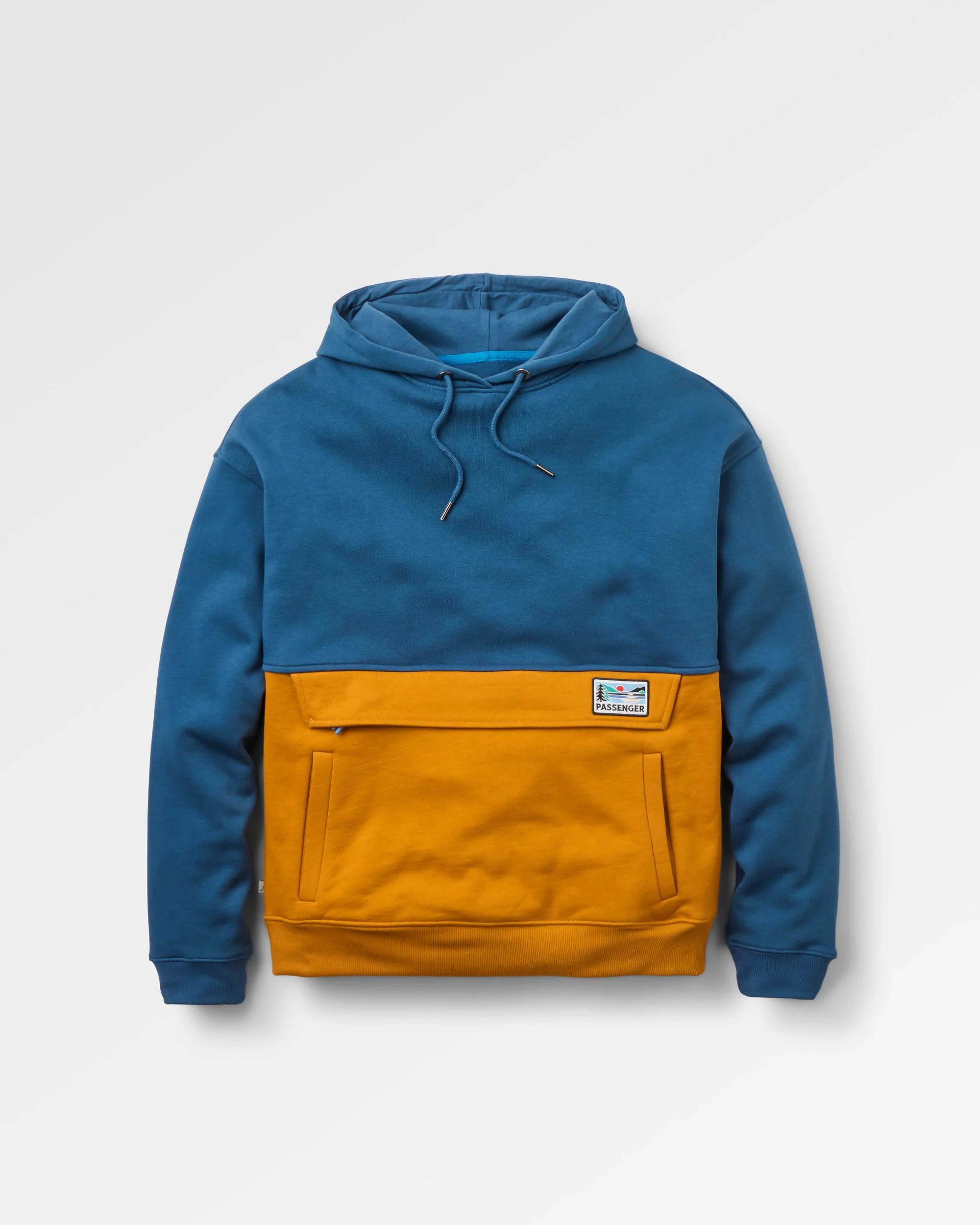 Wildedge Hoodie - Dark Denim/Retro Orange