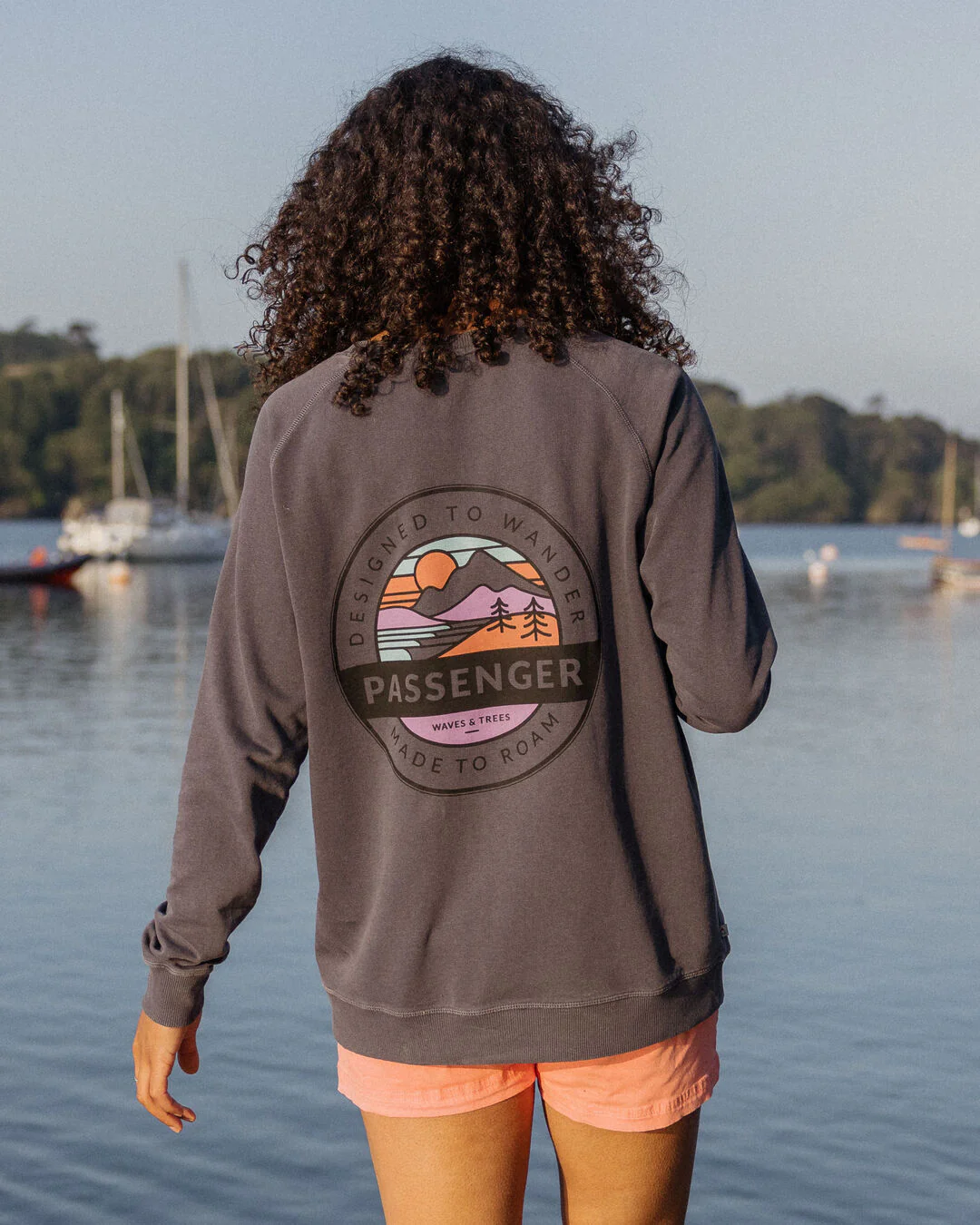 Wilds Oversized Sweatshirt - Charcoal