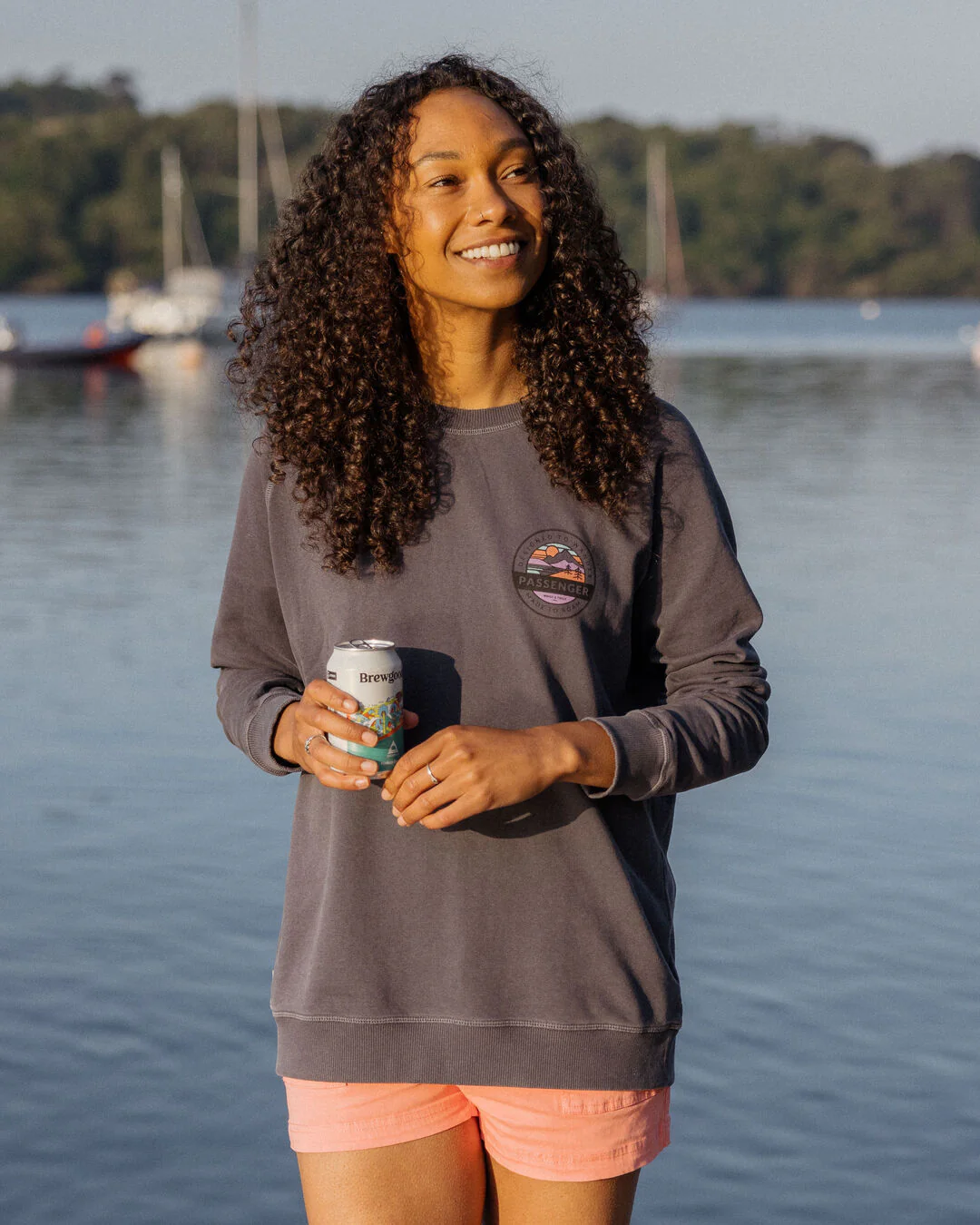 Wilds Oversized Sweatshirt - Charcoal - Image 2