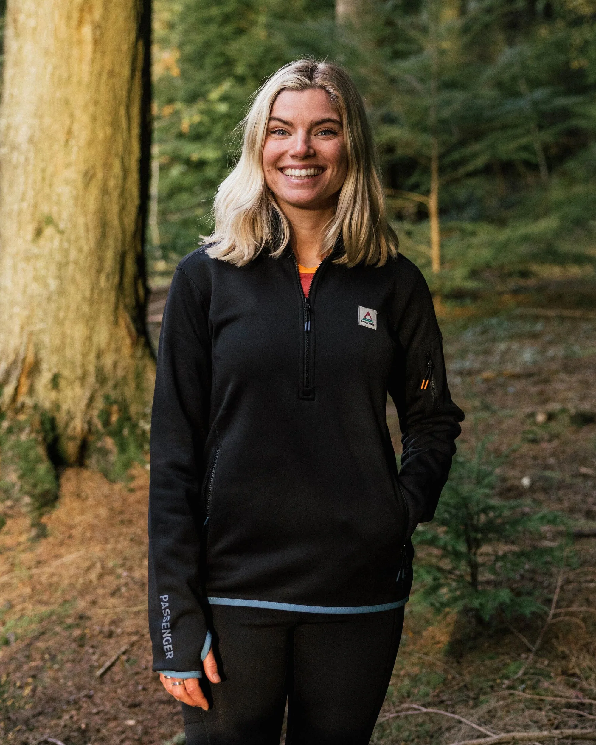 Wintergreen Polartec® Fleece Pullover - Black - Image 4