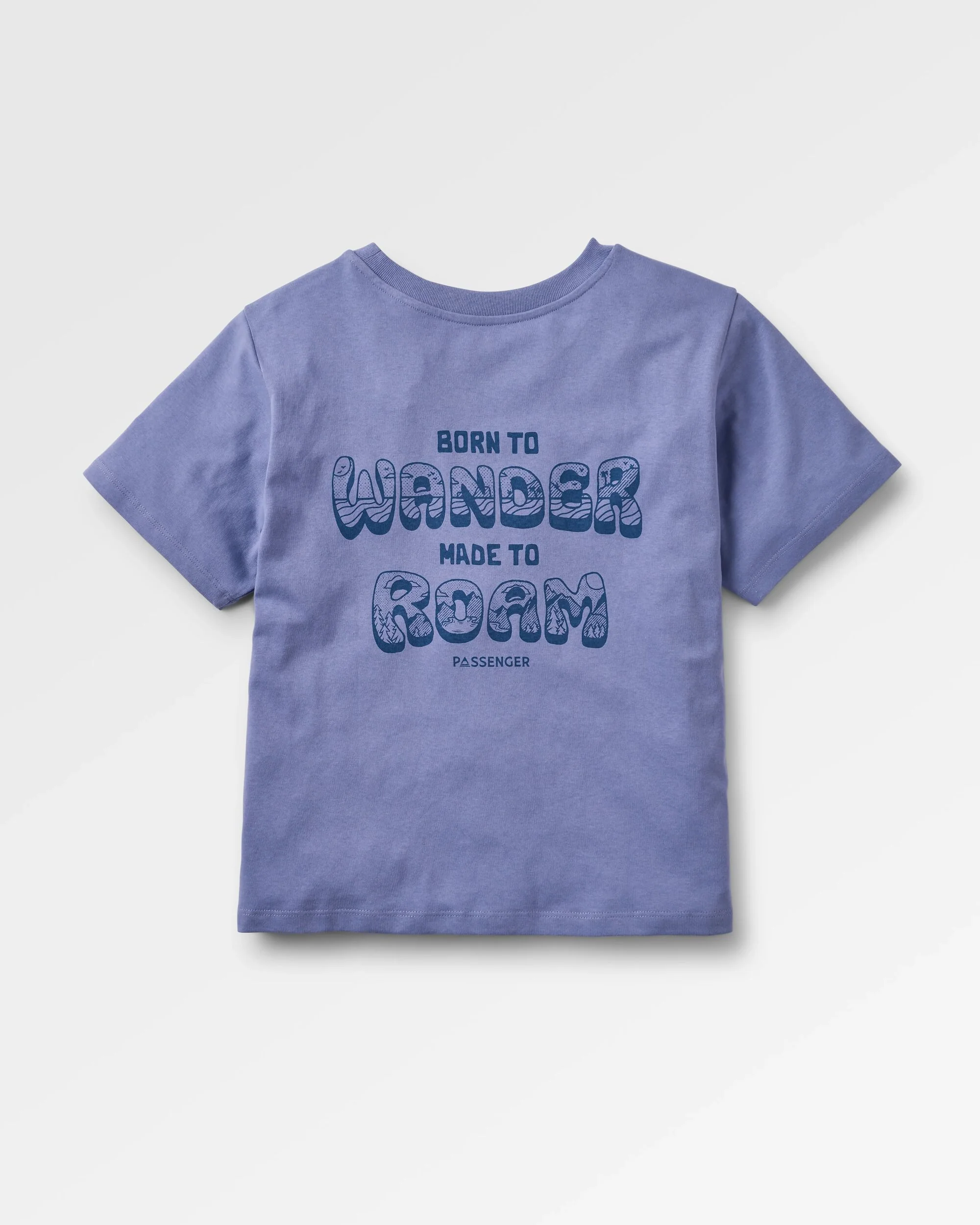 Woodcut T-Shirt - Retro Purple - Image 3
