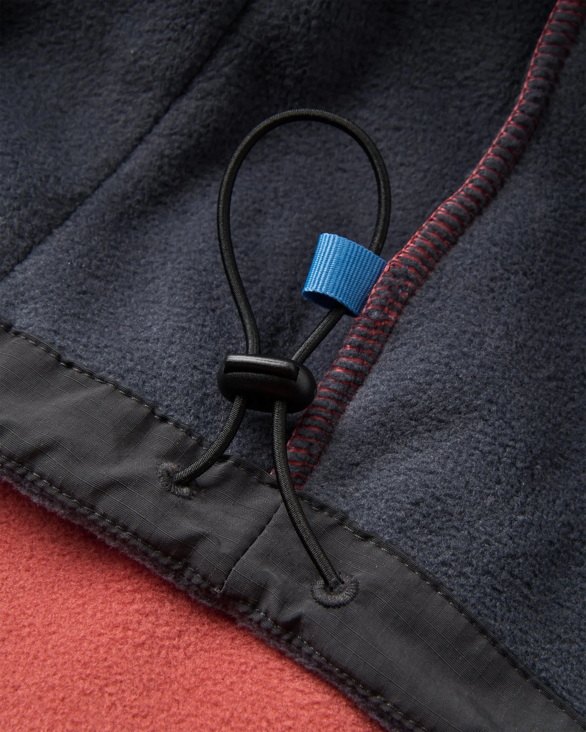 Woodland Hooded Polartec® Fleece - Redwood/Charcoal - Image 6