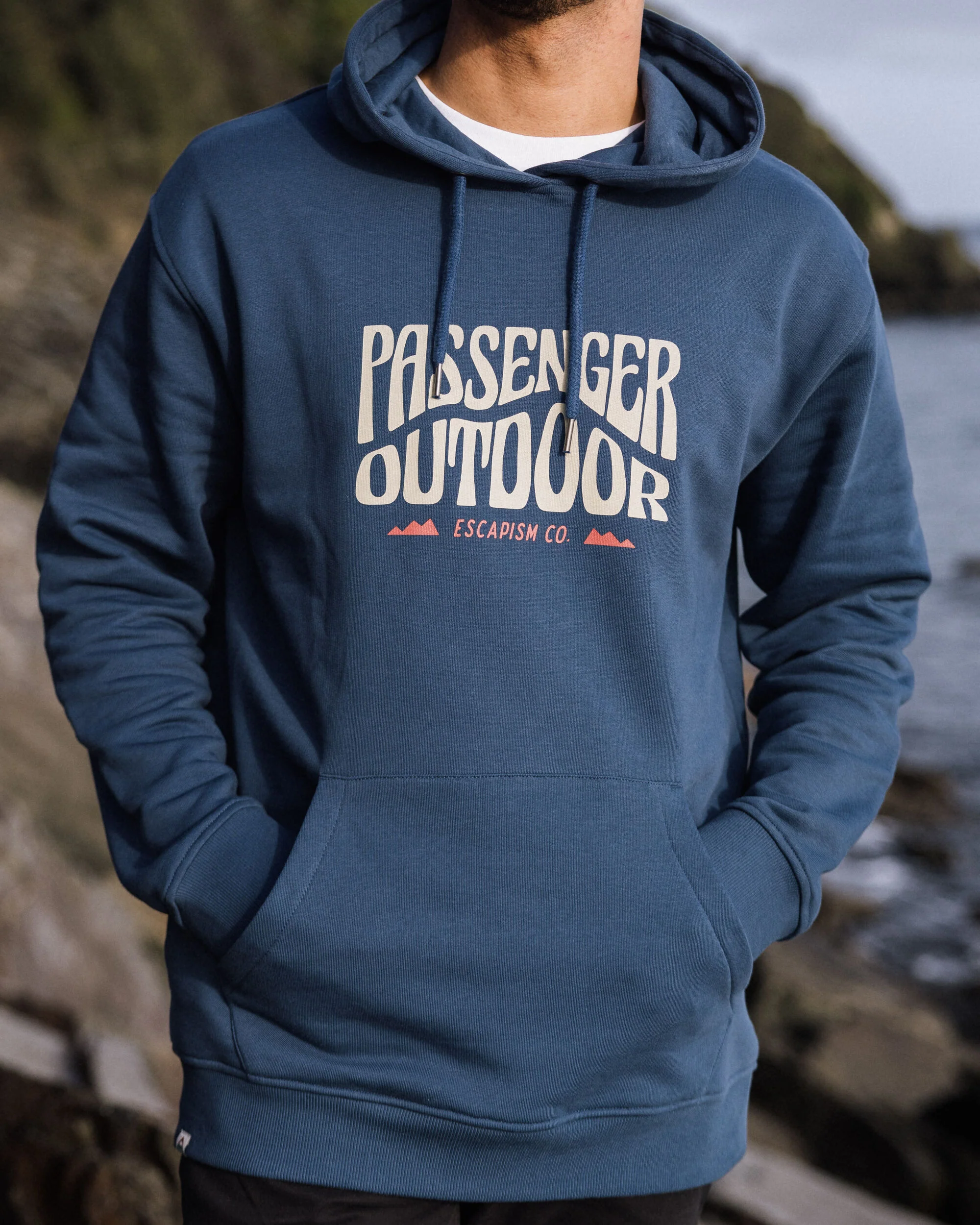 Yuca Organic Cotton Hoodie - Dark Denim - Image 2