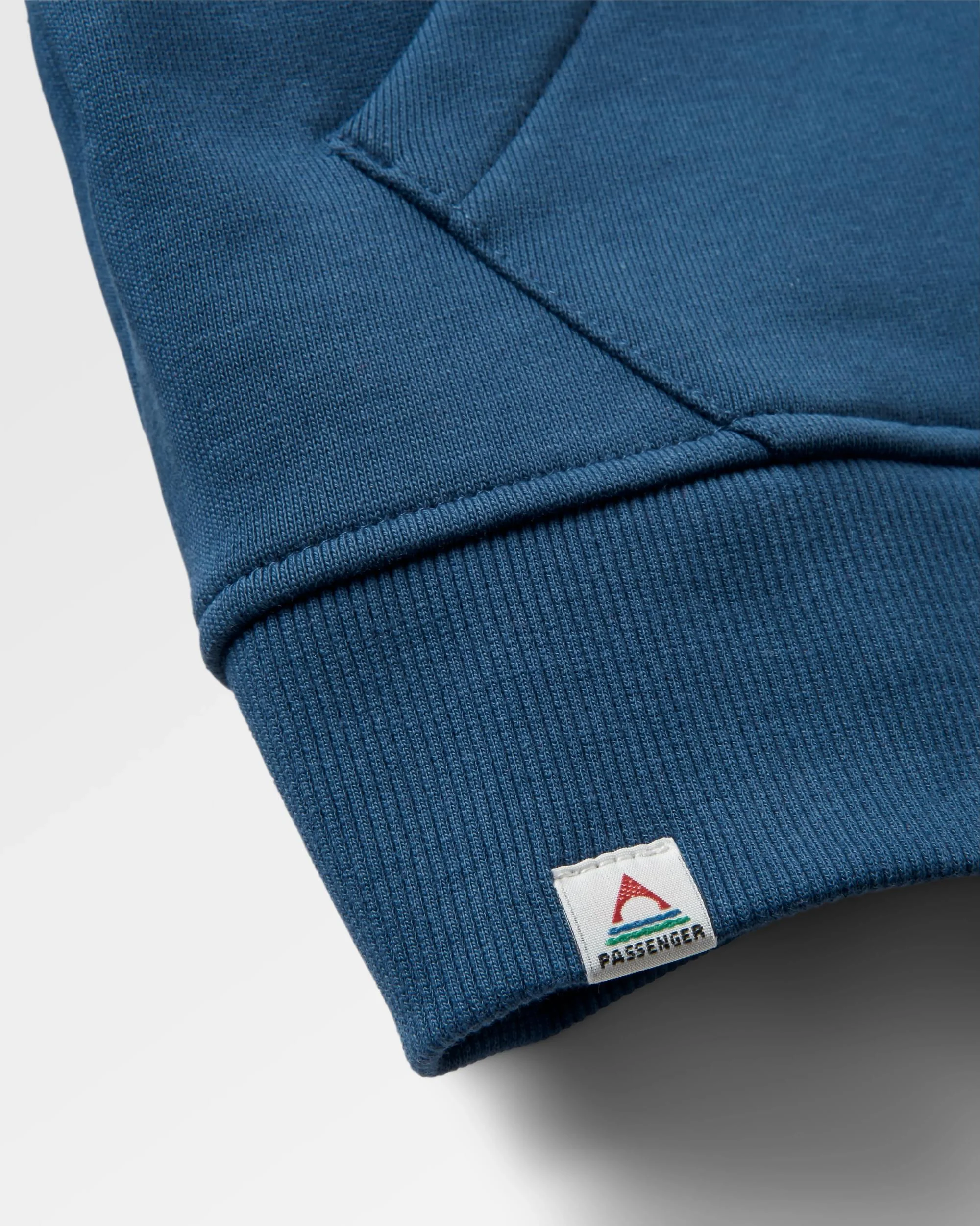 Yuca Organic Cotton Hoodie - Dark Denim - Image 8