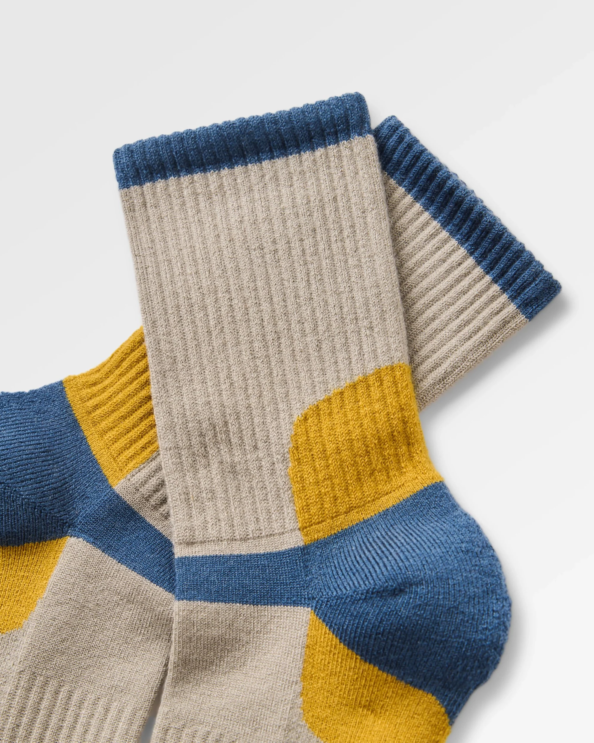 Yukon Merino Active Crew Sock - Simply Taupe - Image 4